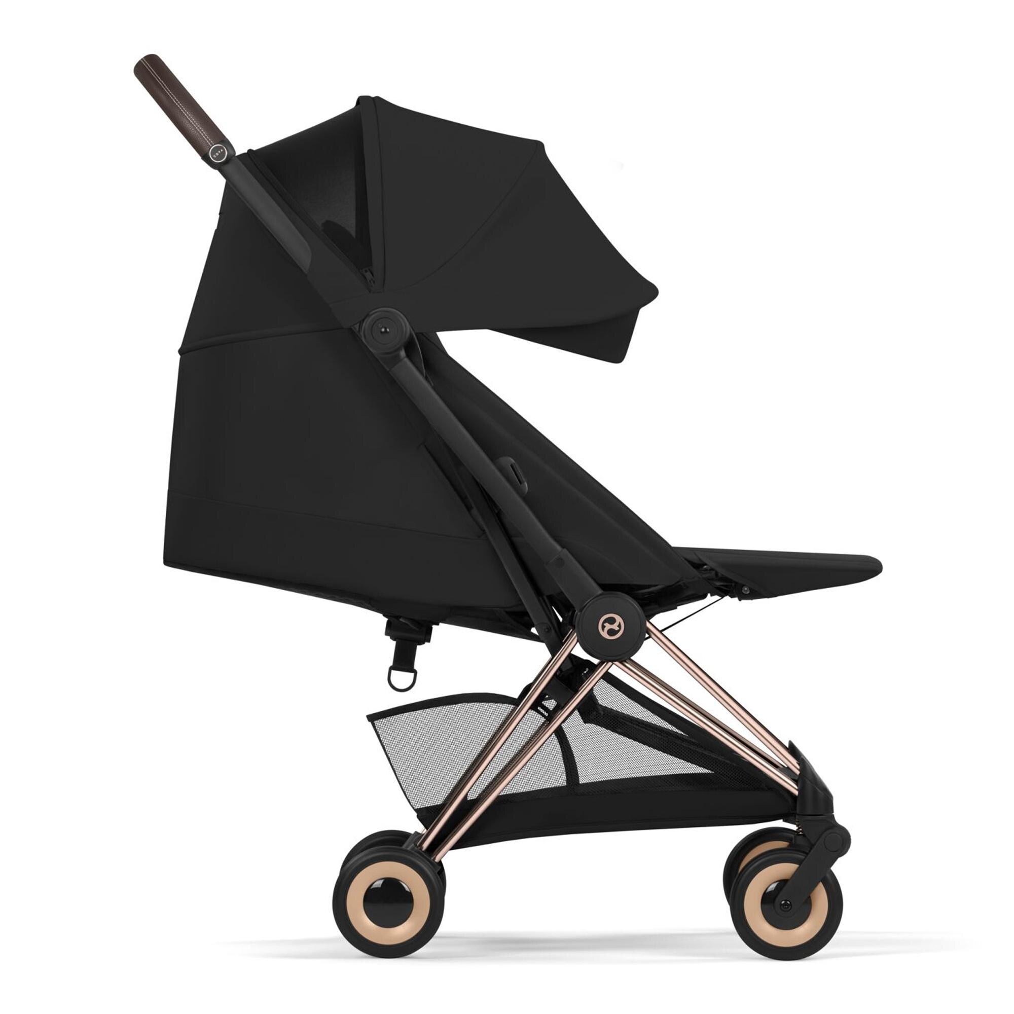 Carro de bebé dúo CYBEX COŸA Comfort con Capazo plegable CYBEX COŸA Fold Lux Style - Negro Negro-9