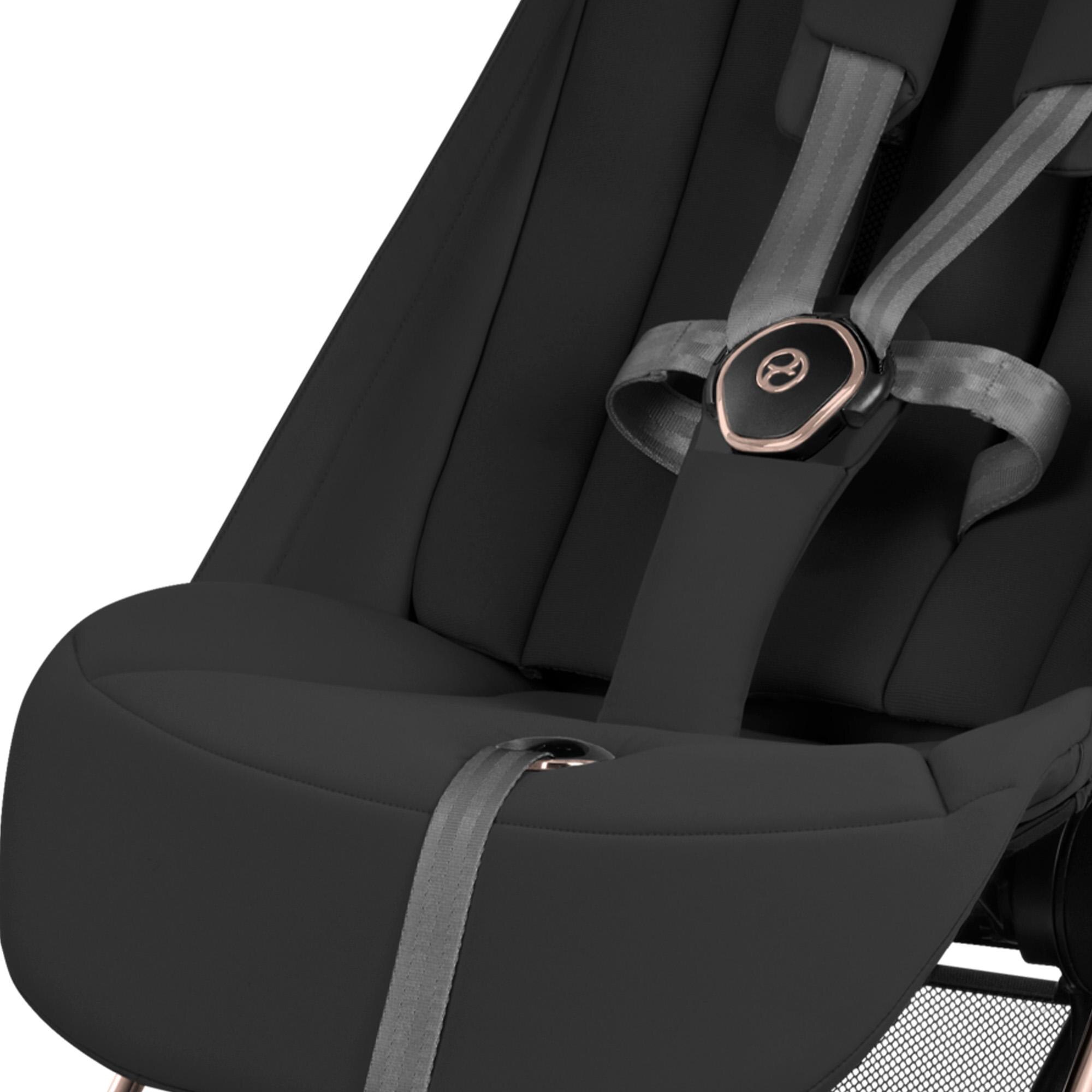 Carro de bebé dúo CYBEX COŸA Comfort con Capazo plegable CYBEX COŸA Fold Lux Style - Negro Negro-10