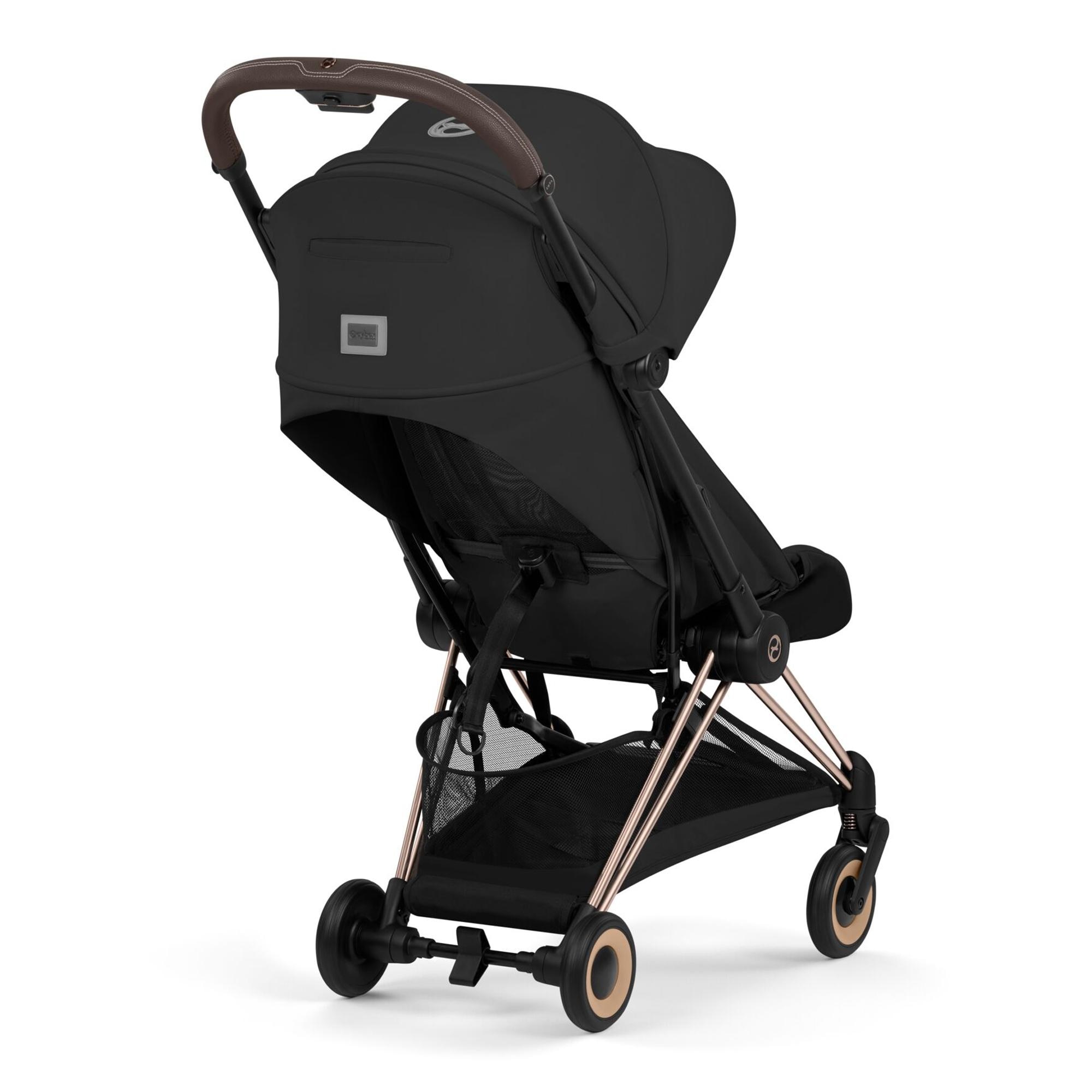 Carro de bebé dúo CYBEX COŸA Comfort con Capazo plegable CYBEX COŸA Fold Lux Style - Negro Negro-11