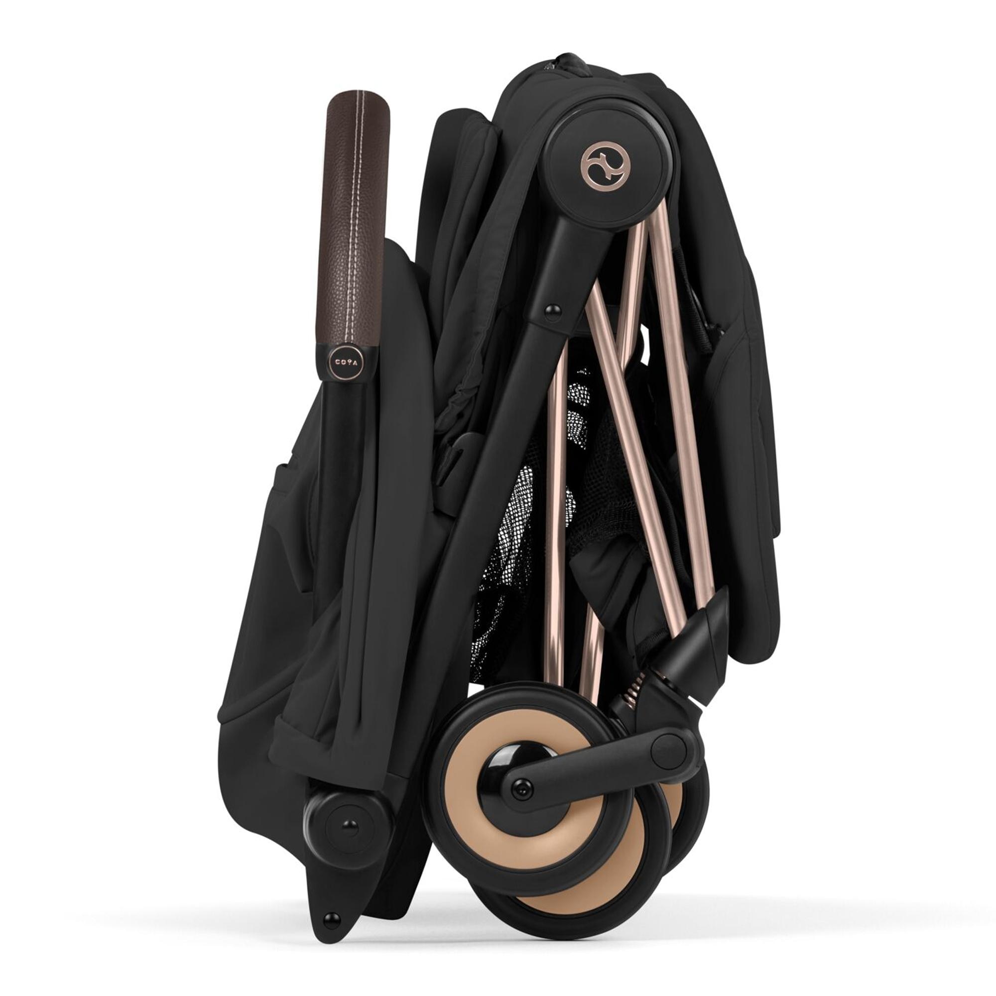 Carro de bebé dúo CYBEX COŸA Comfort con Capazo plegable CYBEX COŸA Fold Lux Style - Negro Negro-13