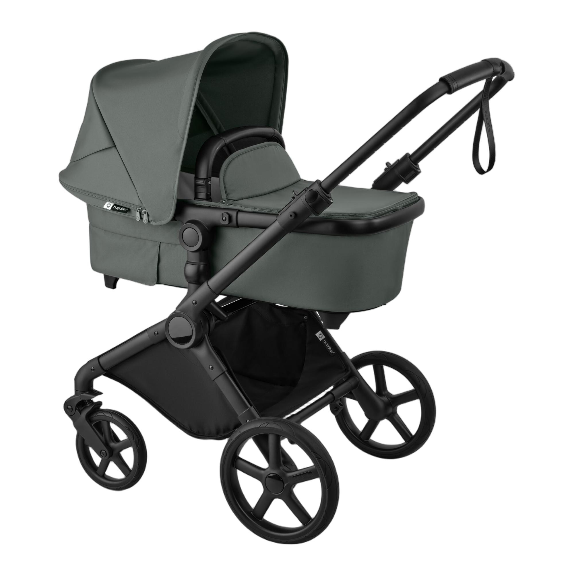 Carro de bebé Bugaboo Cub completo - Beige Verde oscuro-6