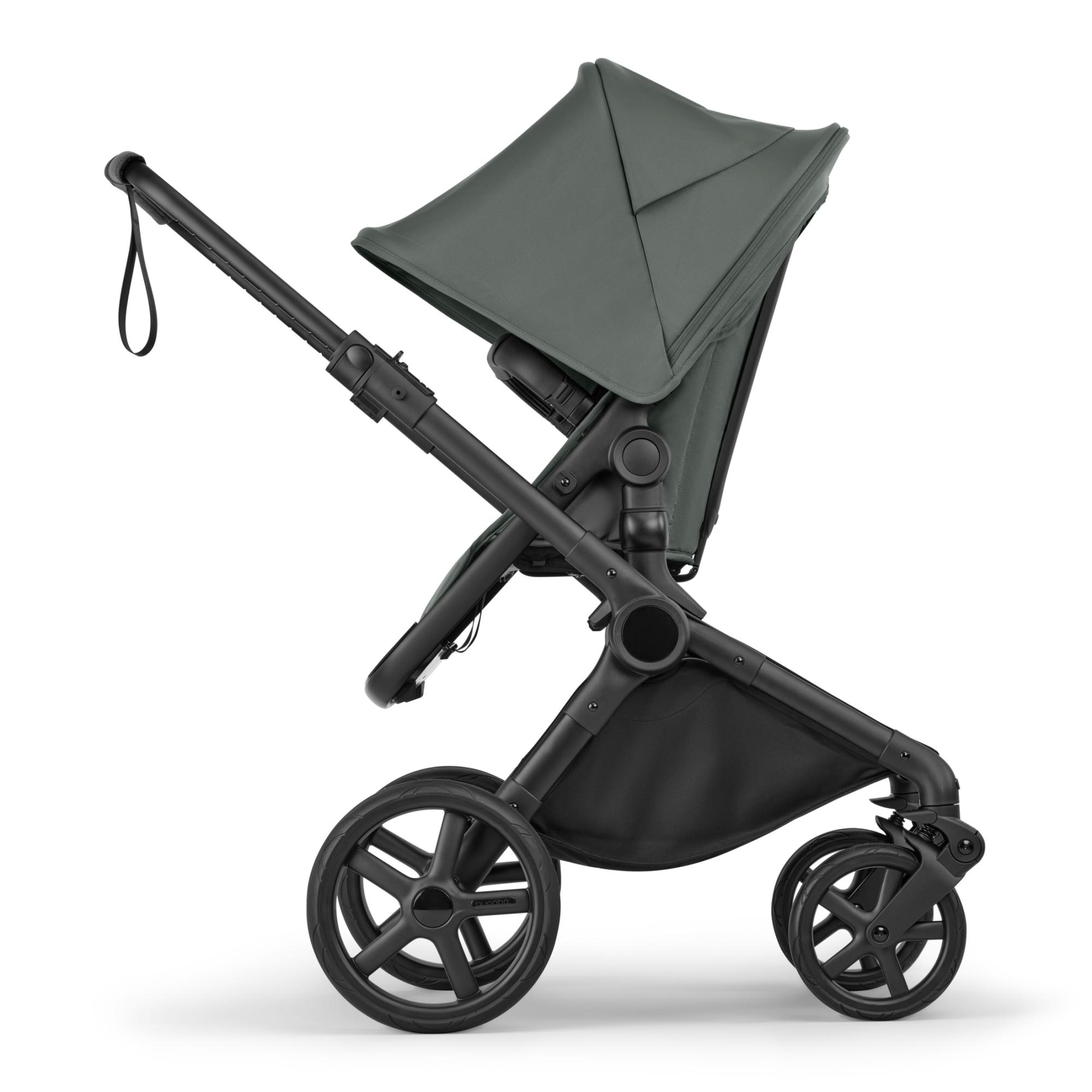Carro de bebé Bugaboo Cub completo - Beige Verde oscuro-9