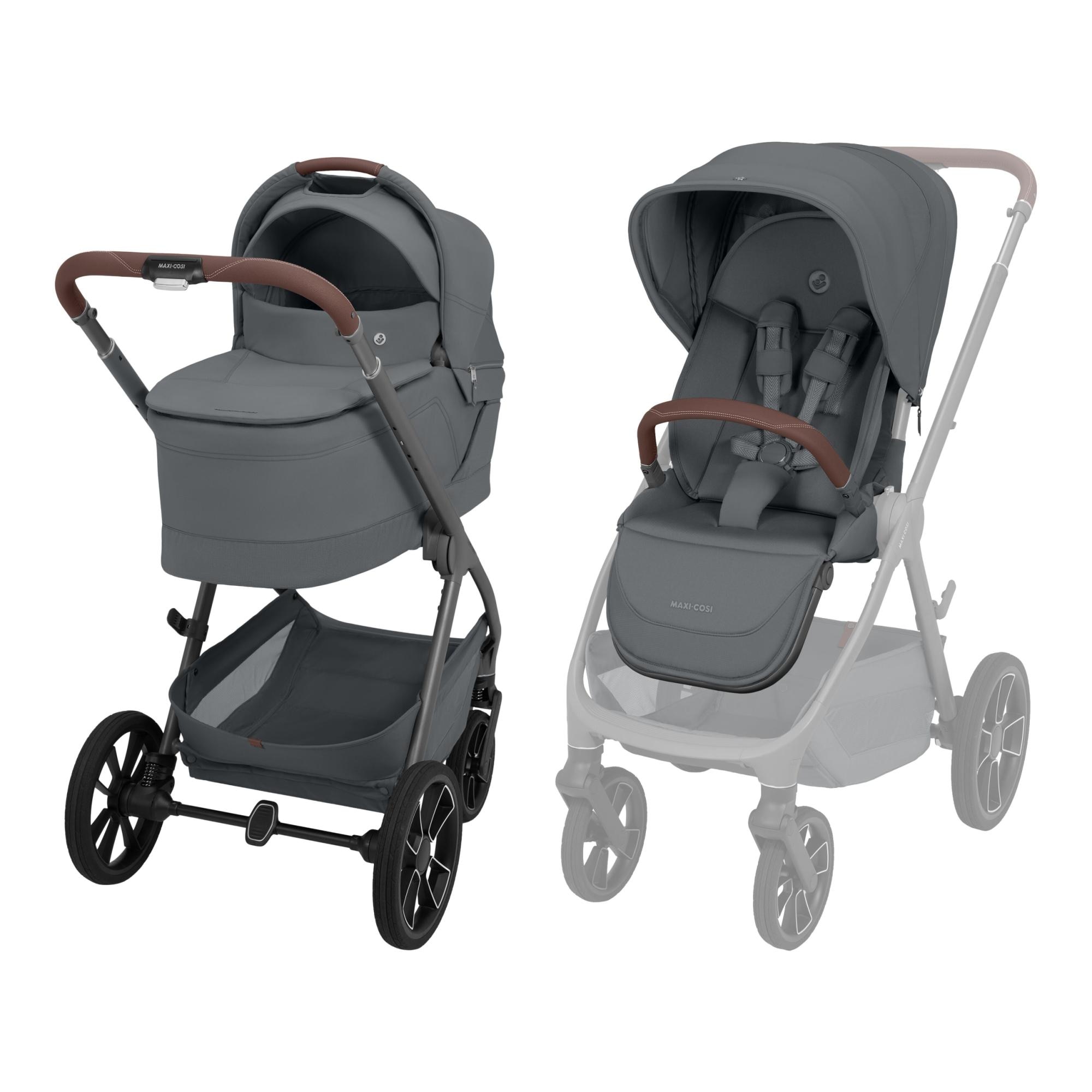 Imagen 1 de Cochecito 2 piezas Maxi-Cosi OXFORD (hasta 22 Kg) (0-4 años) - Piedra Piedra