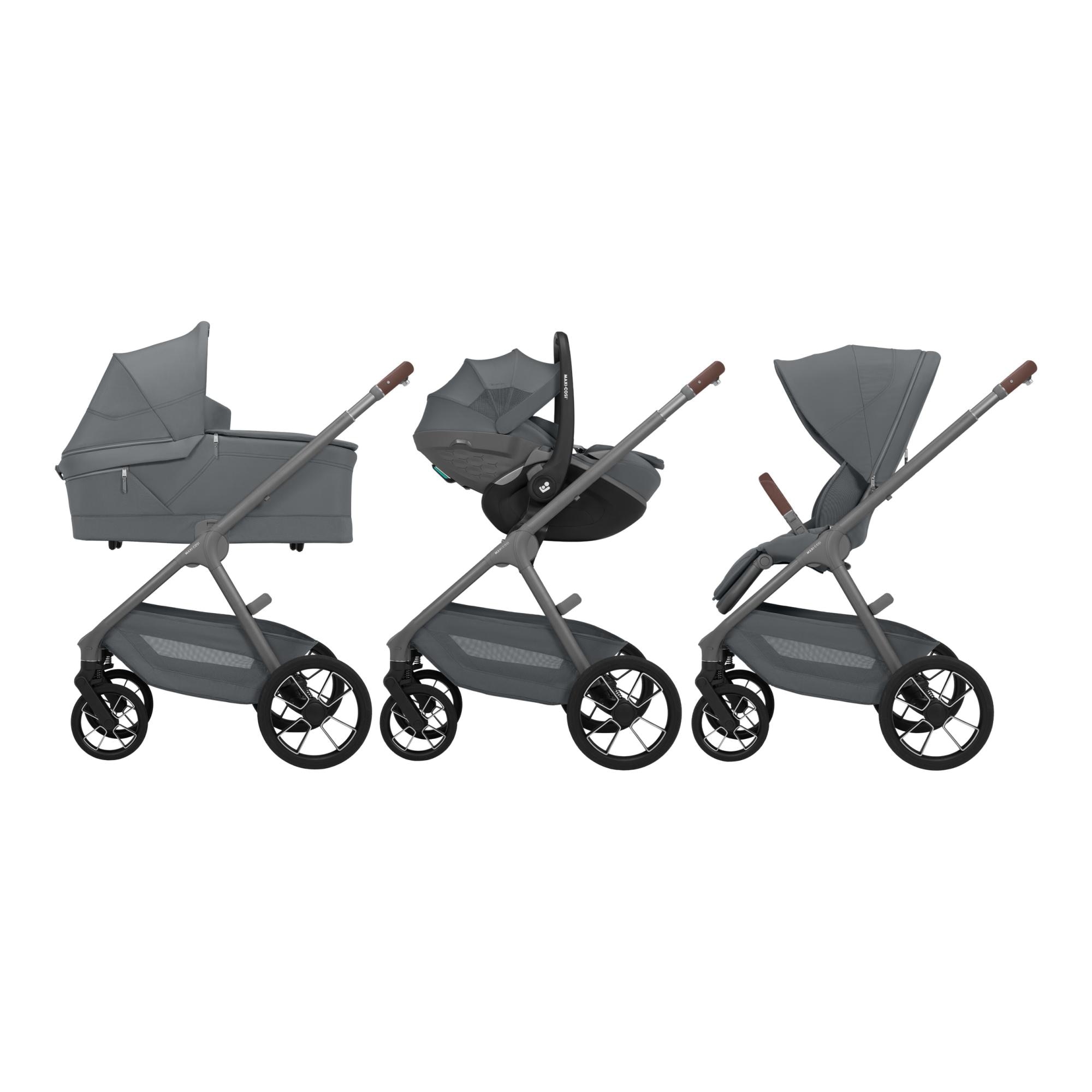 Imagen 13 de Cochecito 2 piezas Maxi-Cosi OXFORD (hasta 22 Kg) (0-4 años) - Piedra Piedra