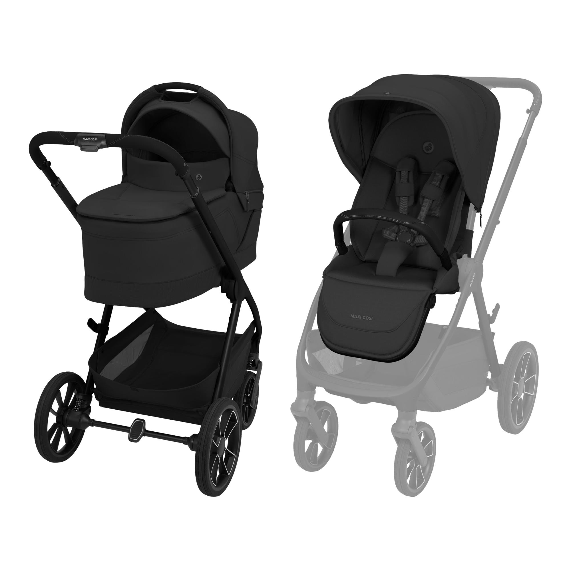 Imagen 1 de Cochecito 2 piezas Maxi-Cosi OXFORD (hasta 22 Kg) (0-4 años) Negro