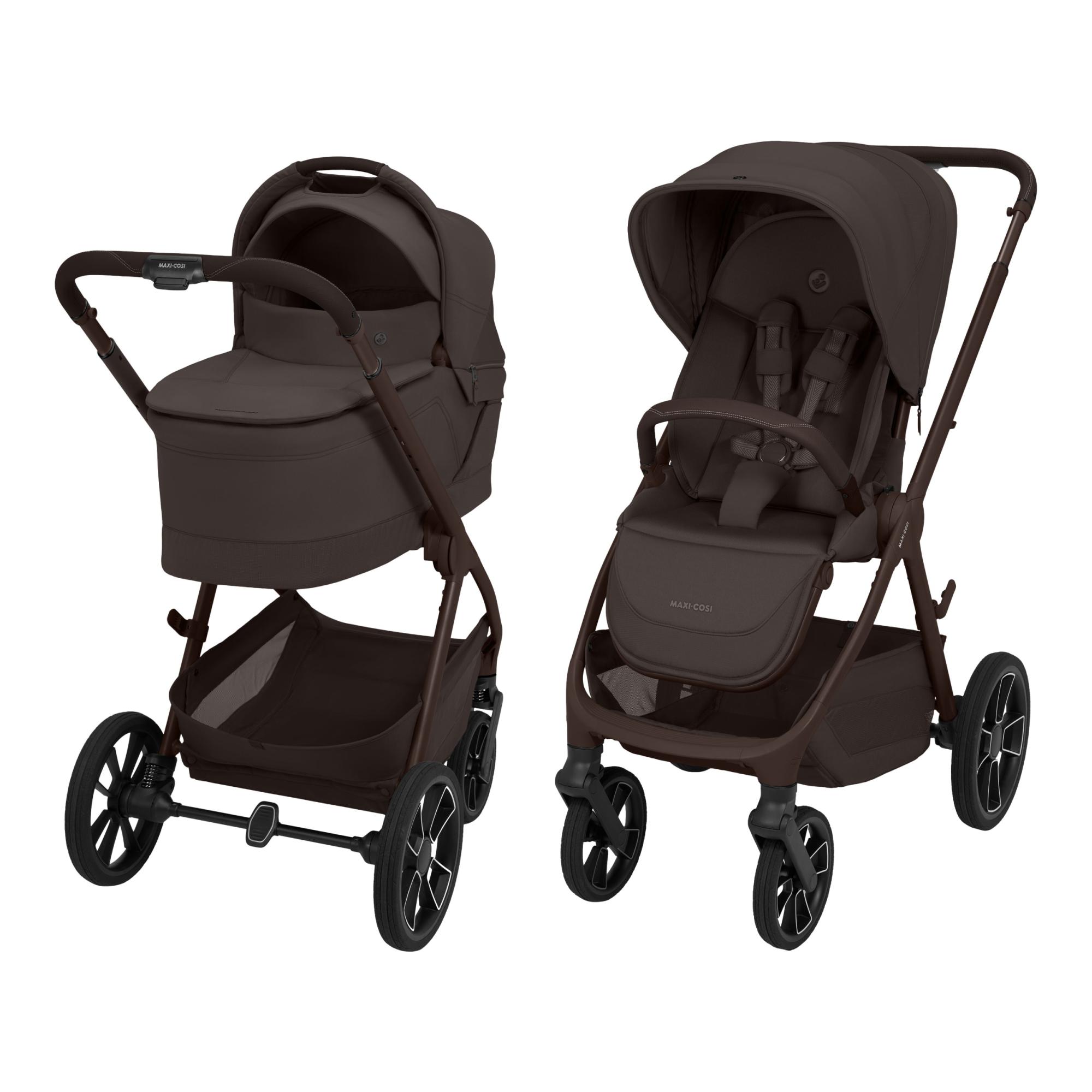 Imagen 1 de Cochecito 2 piezas Maxi-Cosi OXFORD (hasta 22 Kg) (0-4 años) - Marrón oscuro Marrón oscuro