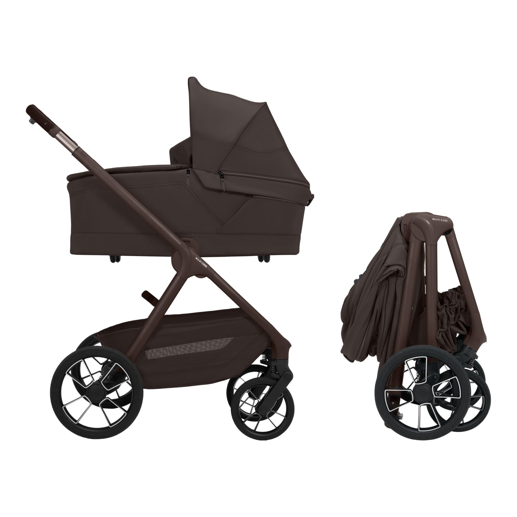 Imagen 3 de Cochecito 2 piezas Maxi-Cosi OXFORD (hasta 22 Kg) (0-4 años) - Marrón oscuro Marrón oscuro