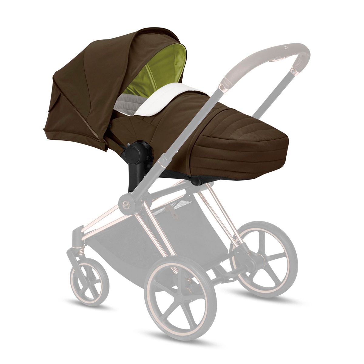 Capazo ligero CYBEX Platinum Lite Cot Kaki Kaki-2