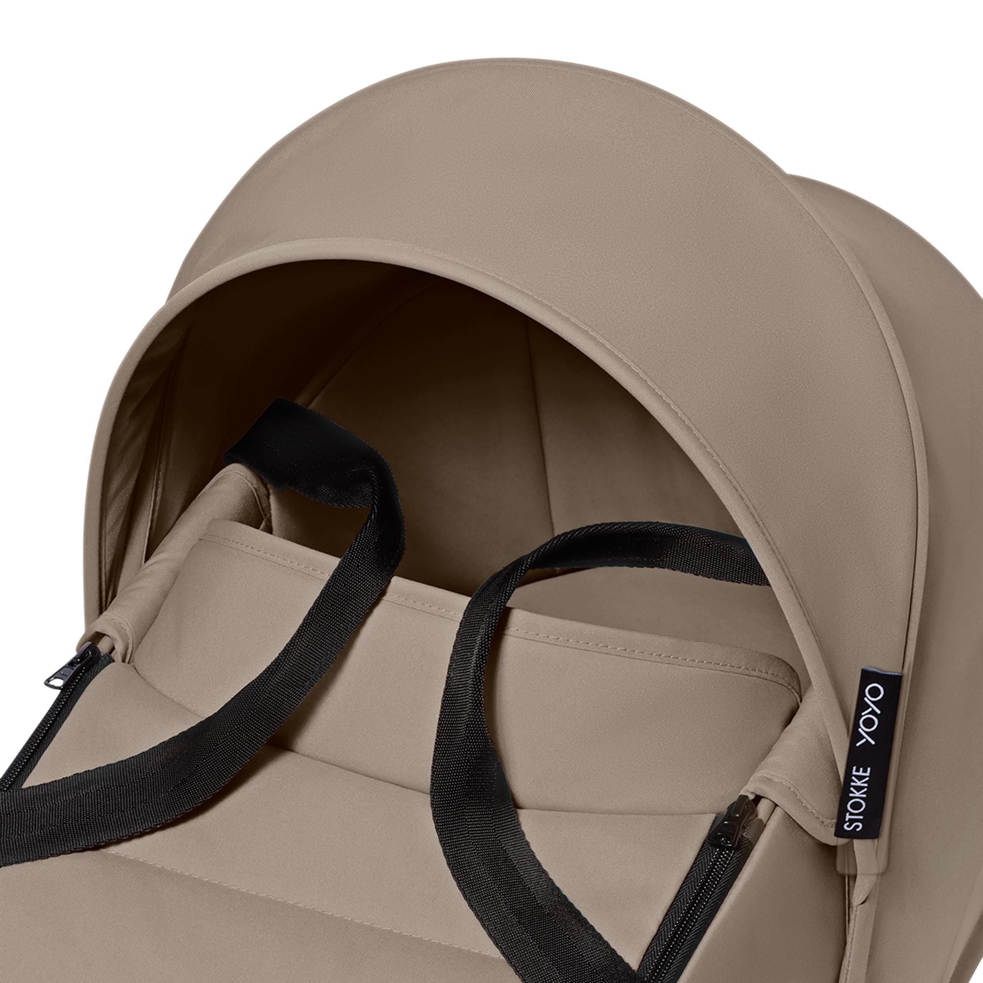 Capazo Stokke® YOYO® - Azul claro Gris oscuro-3