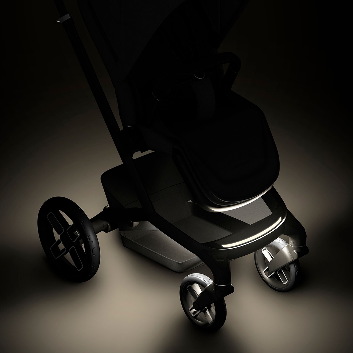 Alcofa Fame - 0-9 Kg/0-6 Meses Preto-4