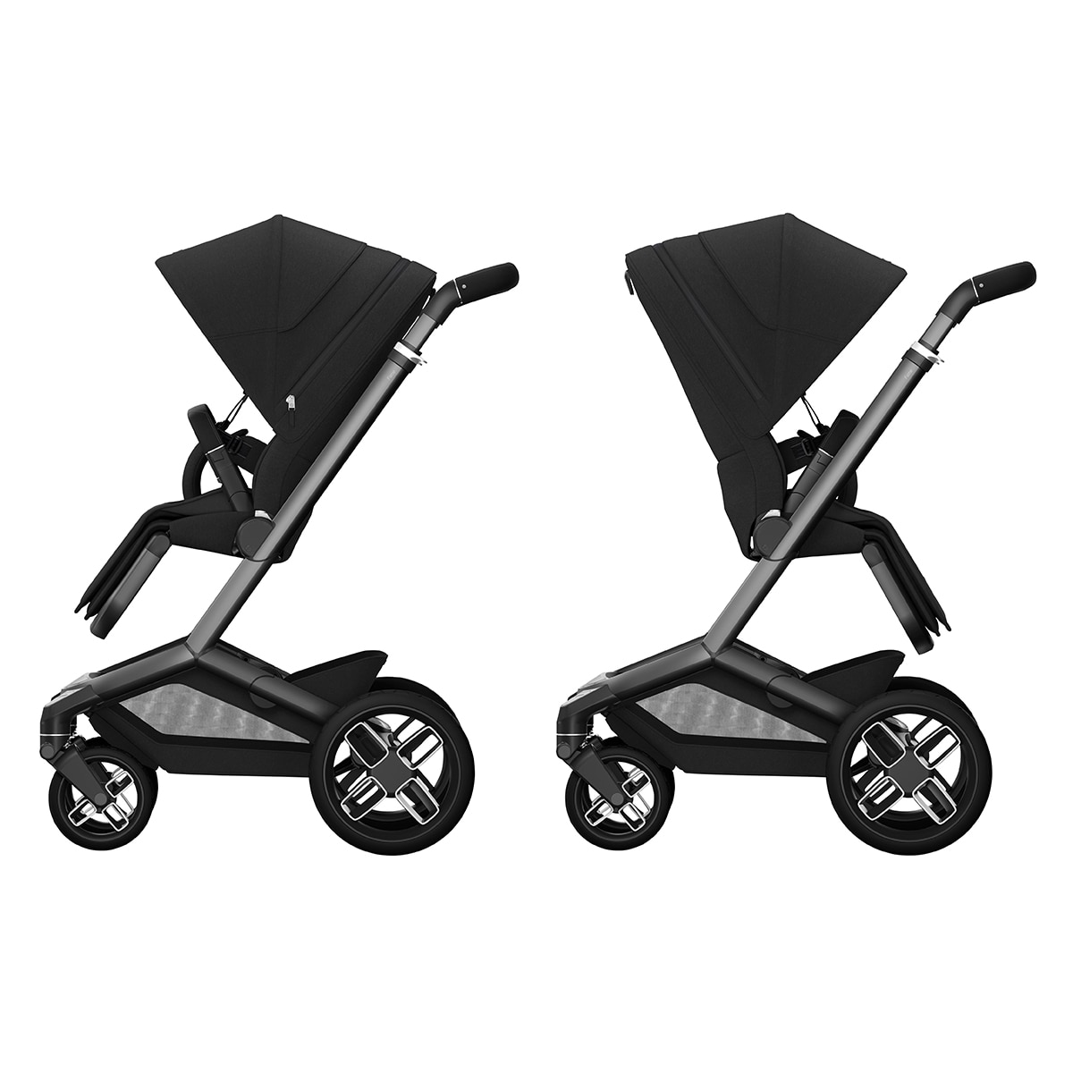 Alcofa Fame - 0-9 Kg/0-6 Meses Preto-8