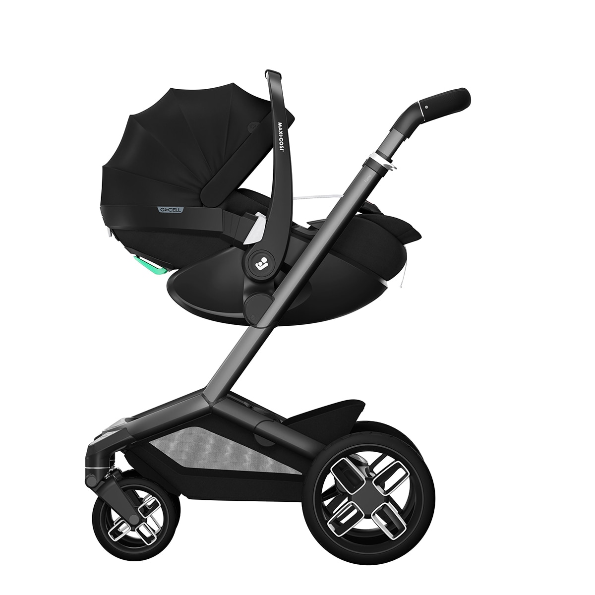 Alcofa Fame - 0-9 Kg/0-6 Meses Preto-13