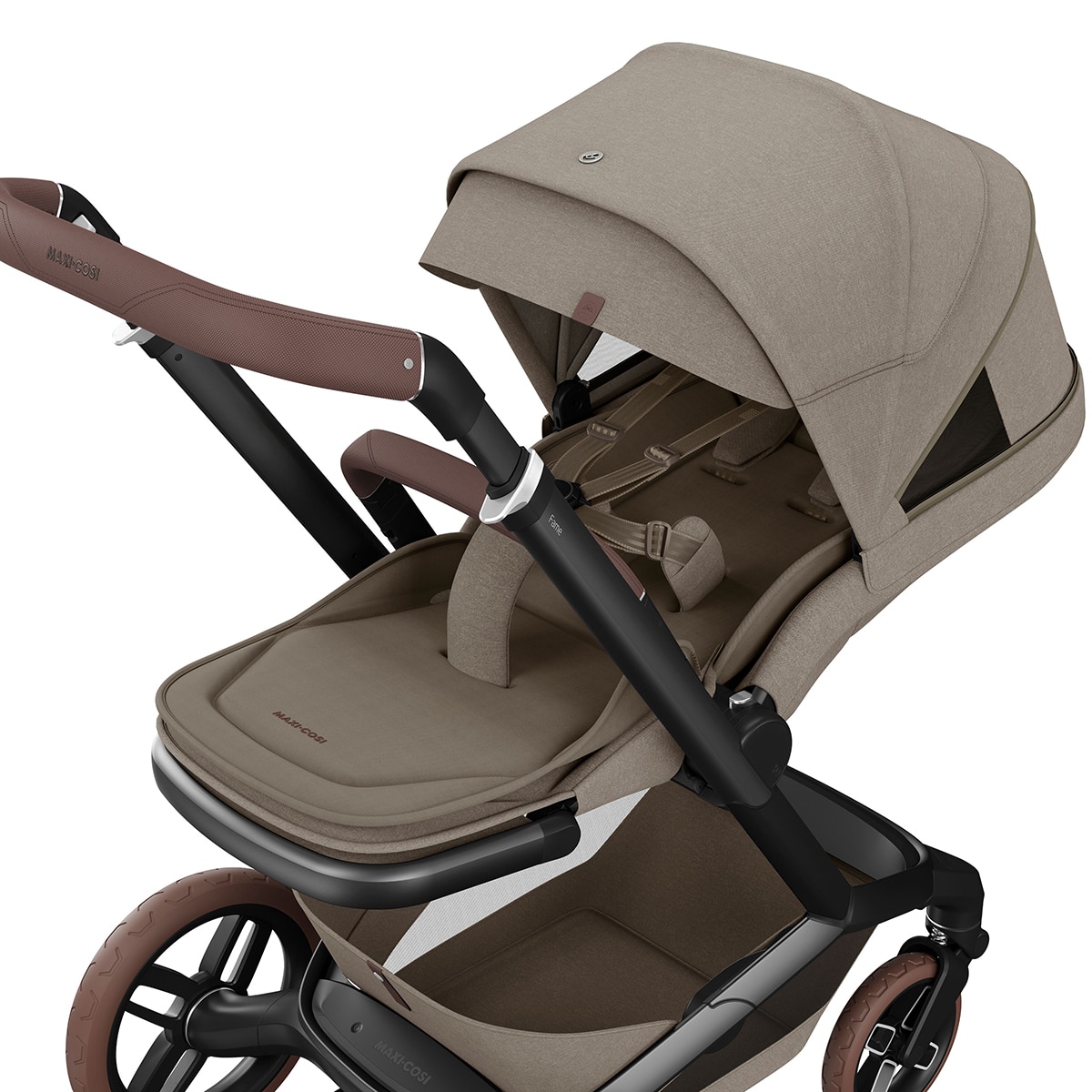 Alcofa Fame - 0-9 Kg/0-6 Meses Castanho-3