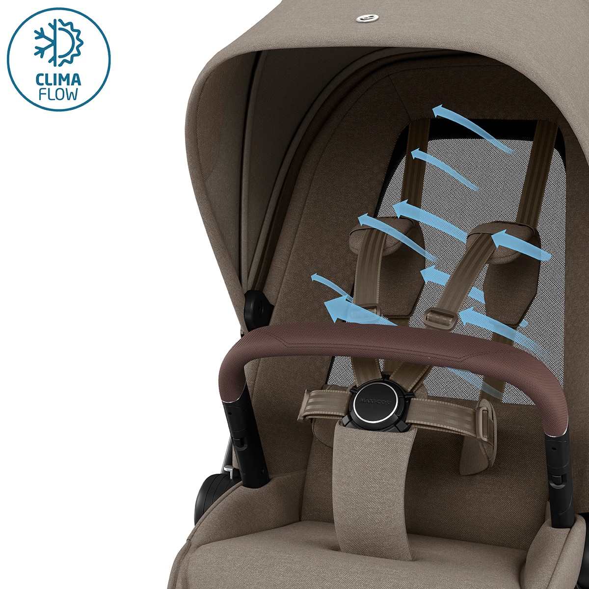 Alcofa Fame - 0-9 Kg/0-6 Meses Castanho-6