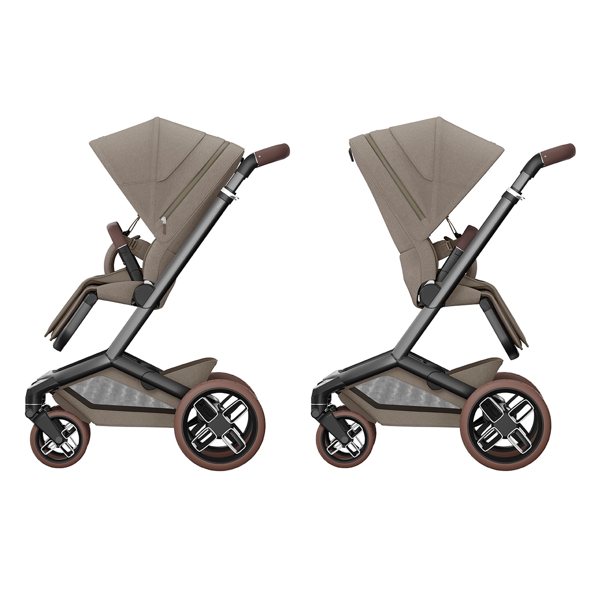 Alcofa Fame - 0-9 Kg/0-6 Meses Castanho-8
