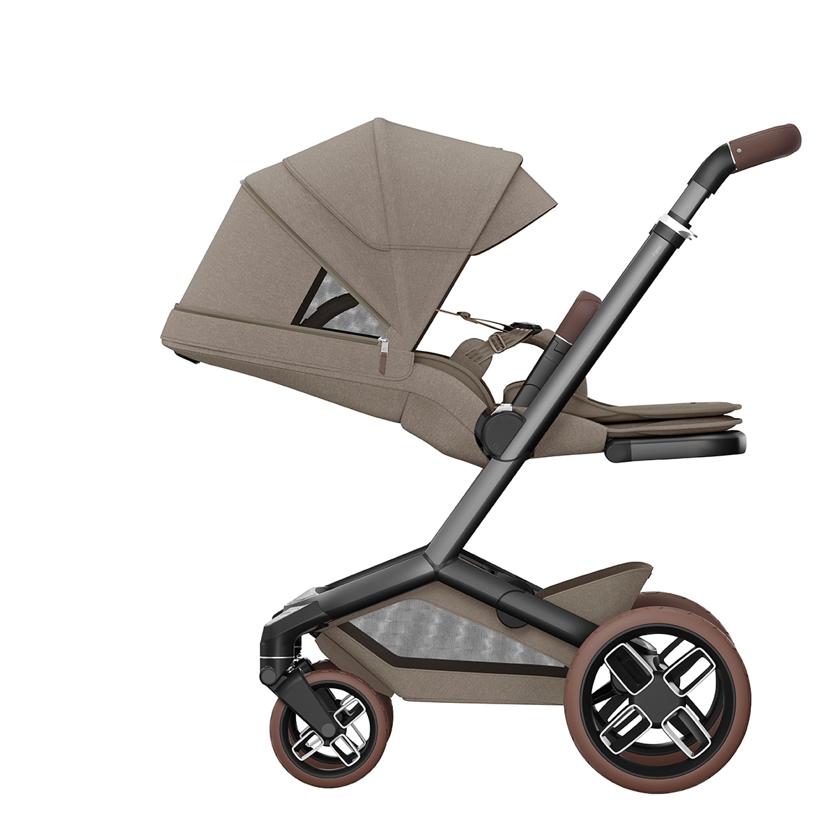 Alcofa Fame - 0-9 Kg/0-6 Meses Castanho-9