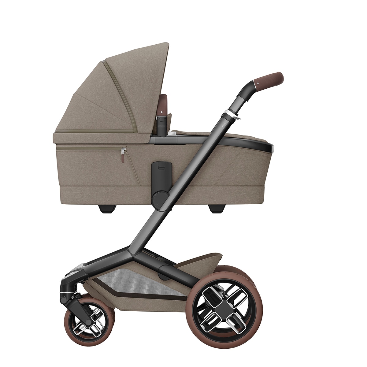 Alcofa Fame - 0-9 Kg/0-6 Meses Castanho-15