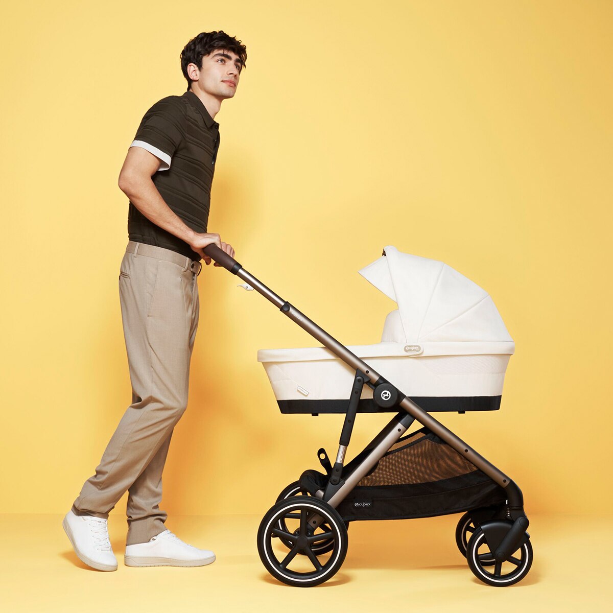 Alcofa Cybex Gazelle S Cot - Lava Grey Azul-claro-5