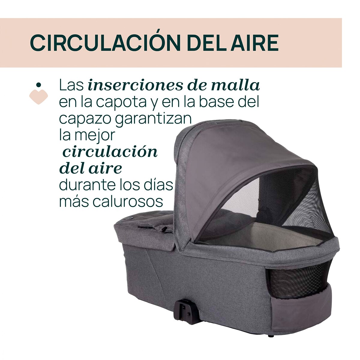 Capazo Chicco Flexi - Negro Negro-5