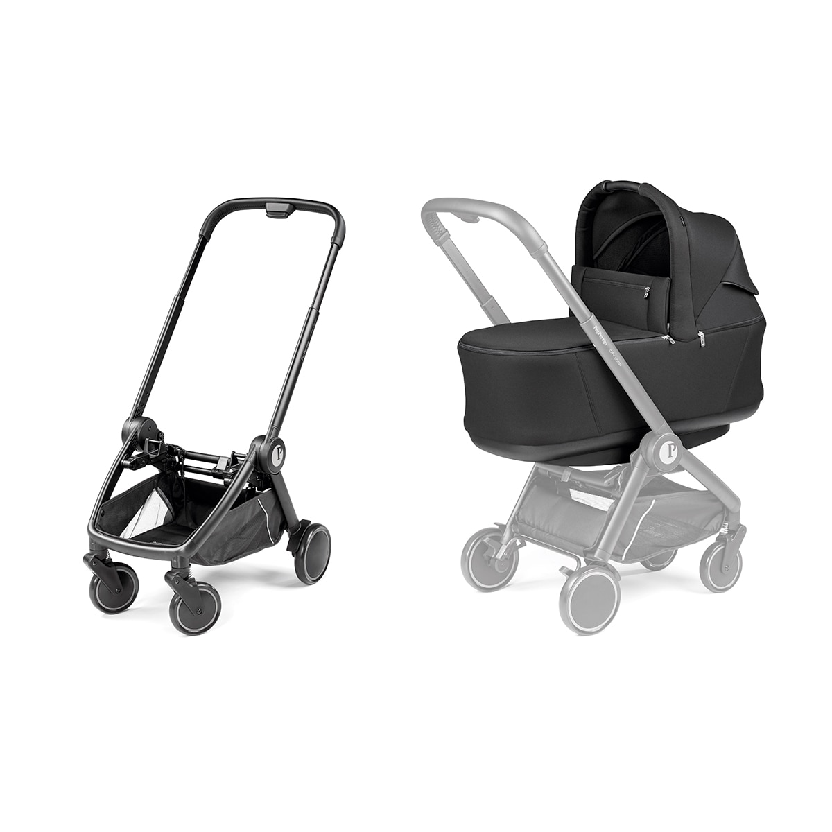 Alcofa Dobrável Bassinet Pop-Up City Loop Preto-2