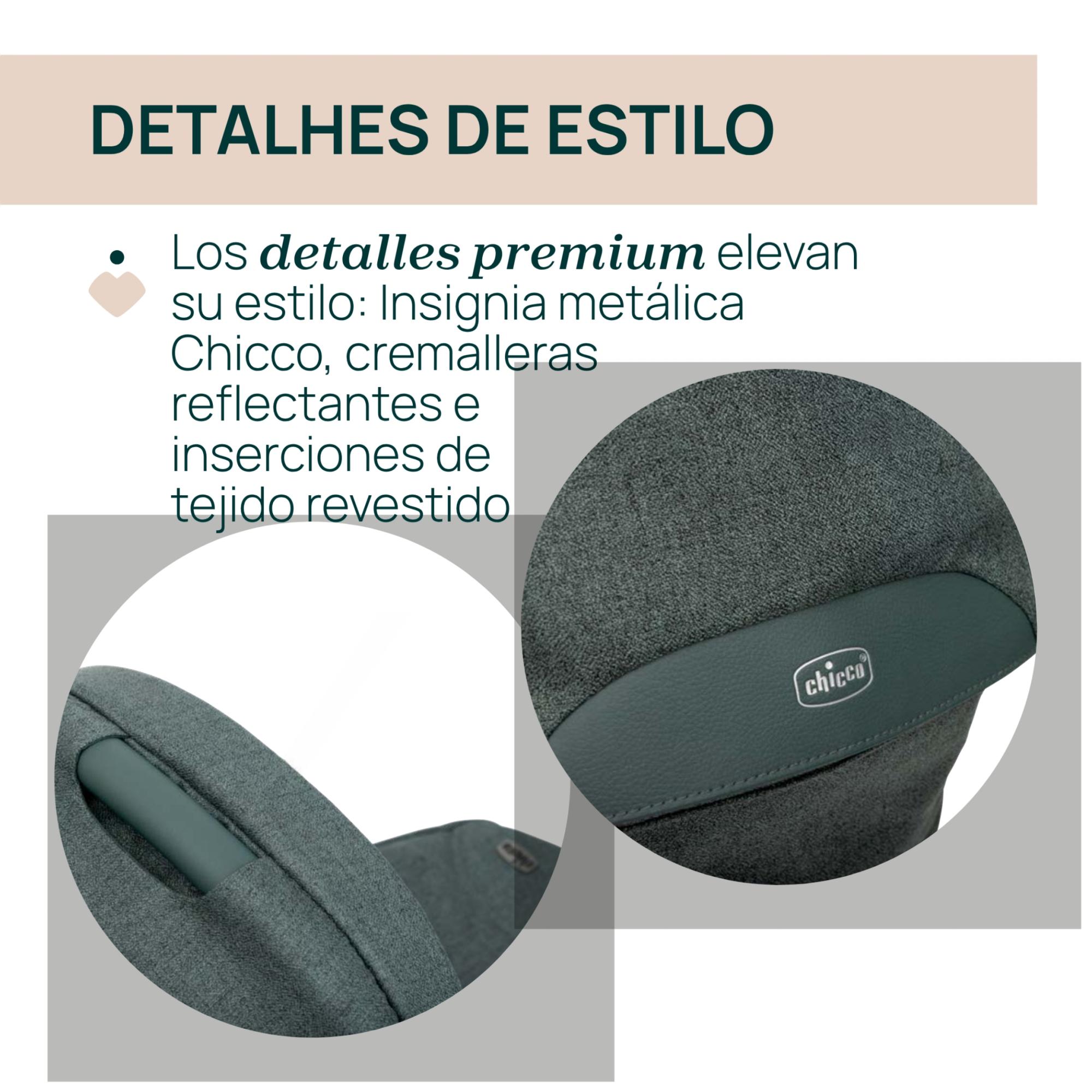 Capazo Chicco Gran Comfort Carrycot - Verde Verde-8