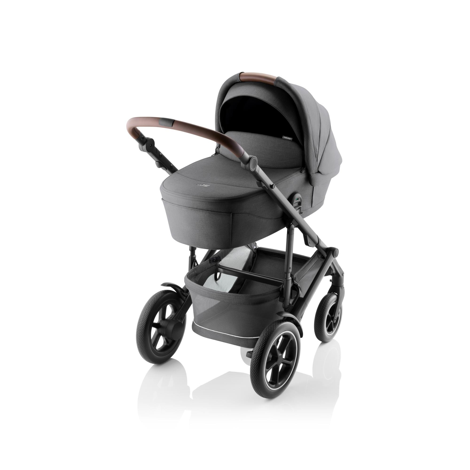 Capazo Britax Römer SMILE 5Z (nacimiento- 9 kg) - Beige Gris oscuro-5