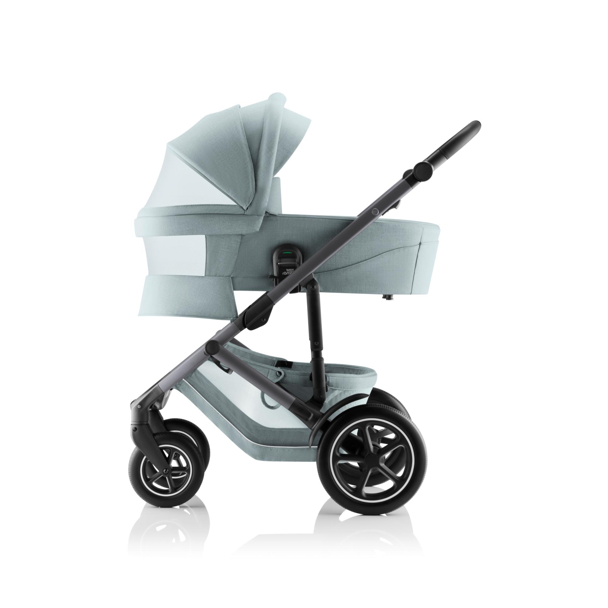 Alcofa SMILE 5Z (nascimento - 9 kg) Azul-claro-3