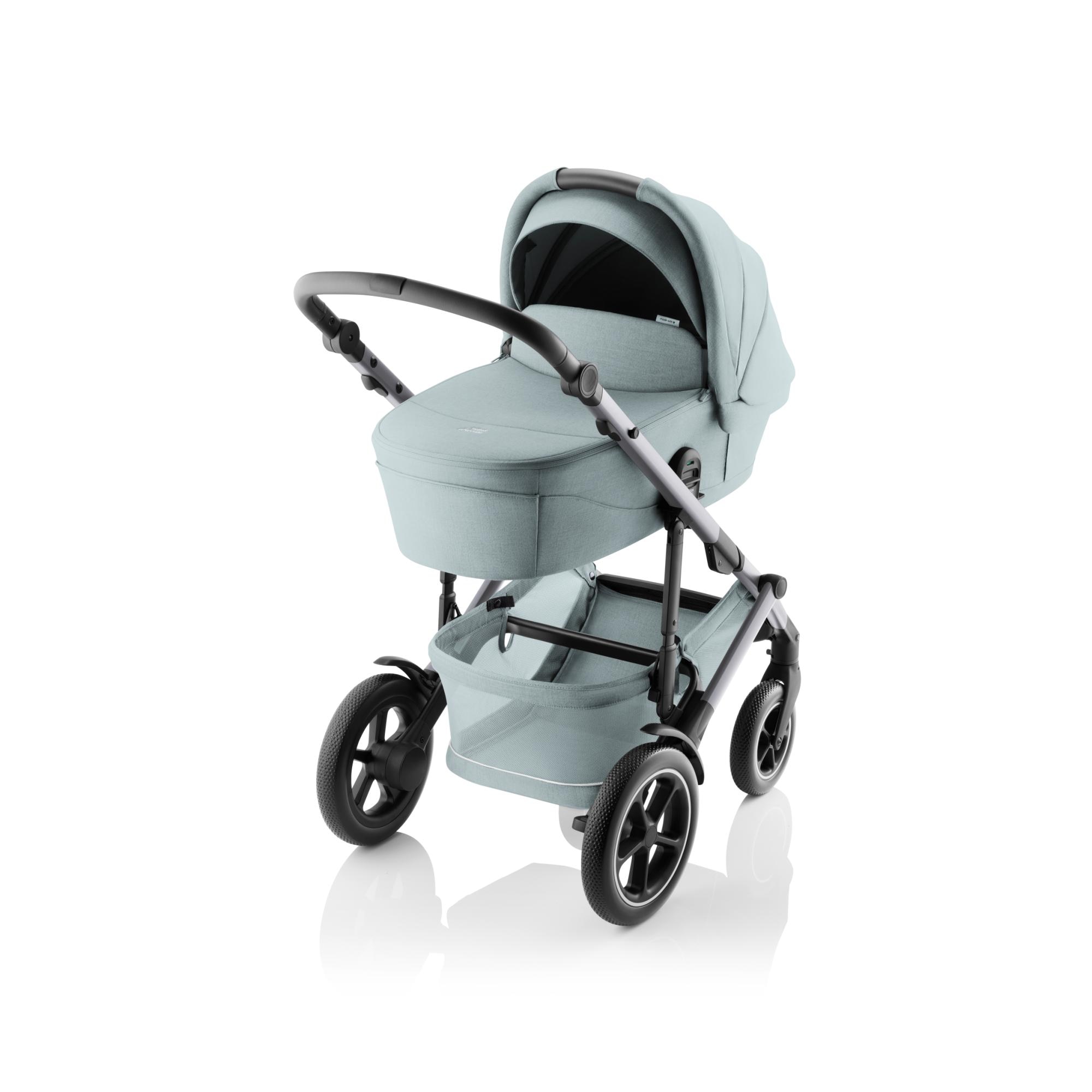 Alcofa SMILE 5Z (nascimento - 9 kg) Azul-claro-4