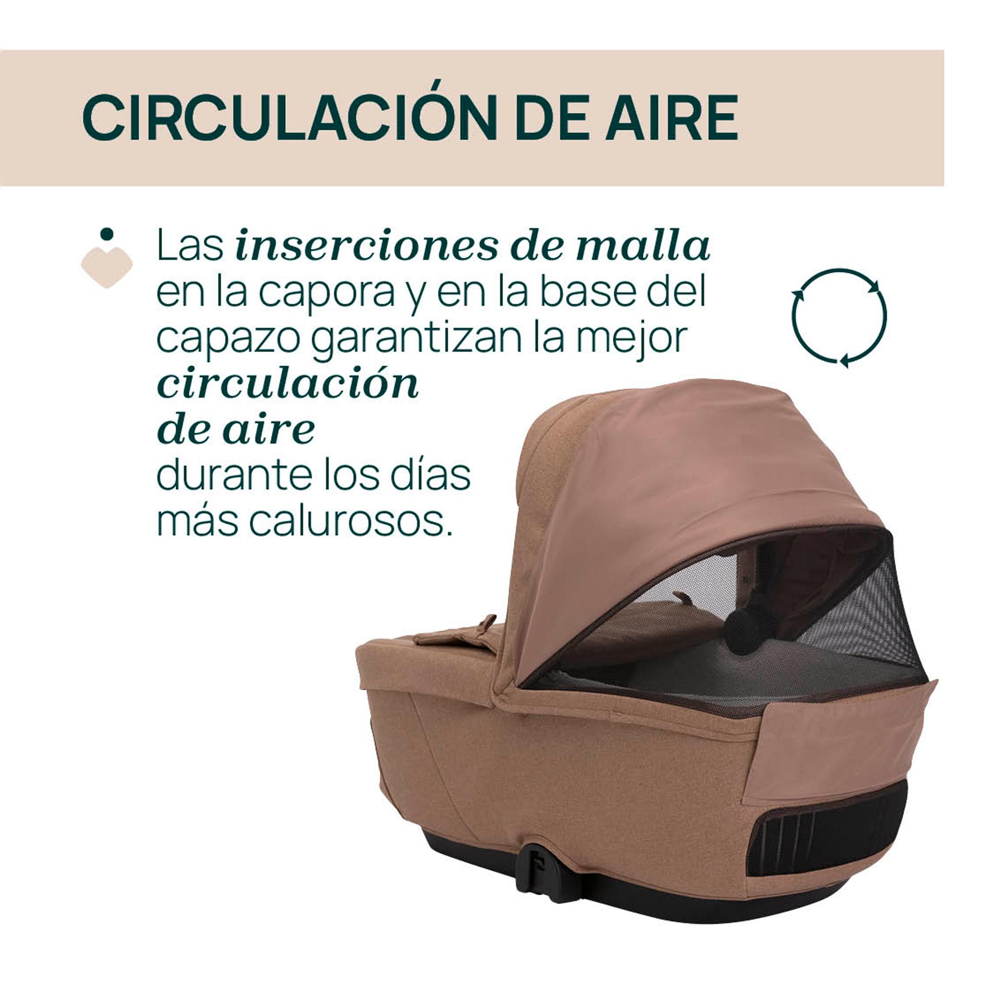 Capazo Chicco Gran Comfort Carrycot - Caramelo Caramelo-2