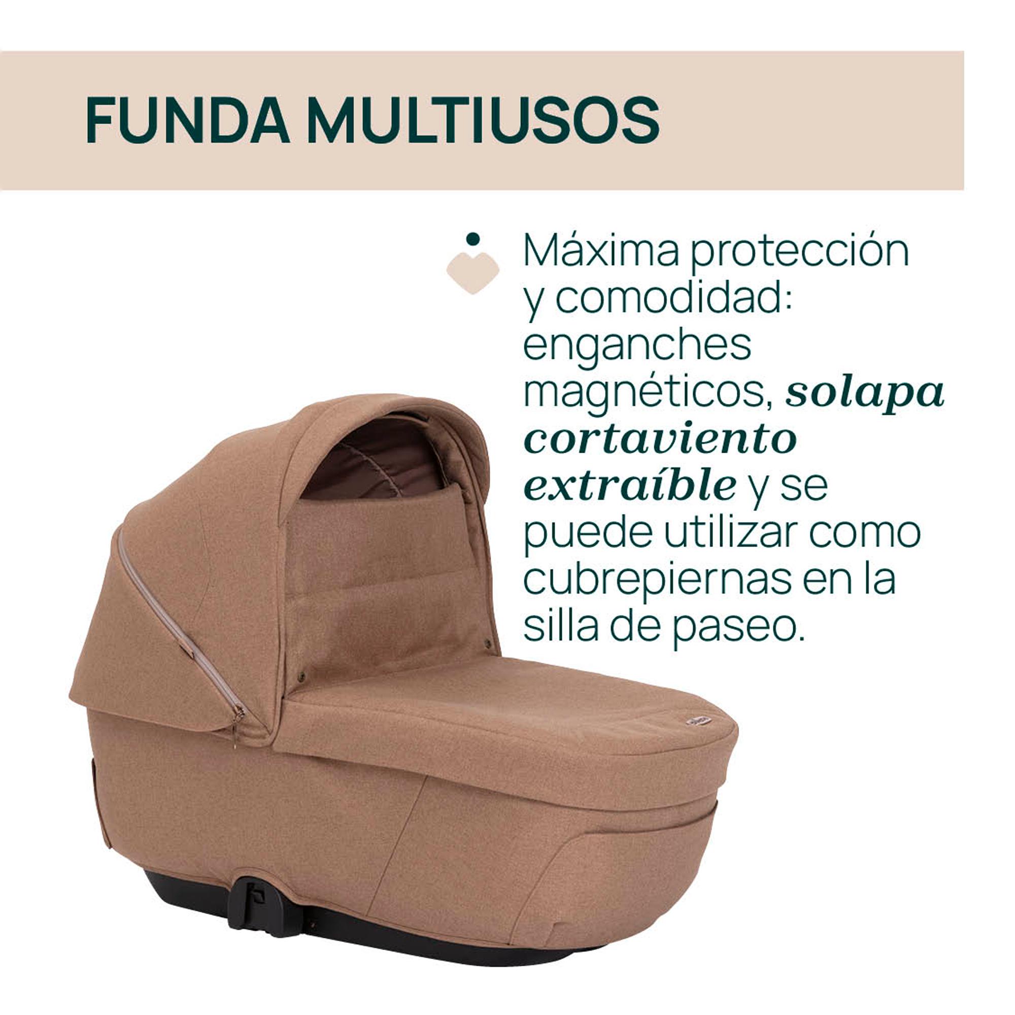 Capazo Chicco Gran Comfort Carrycot - Caramelo Caramelo-3