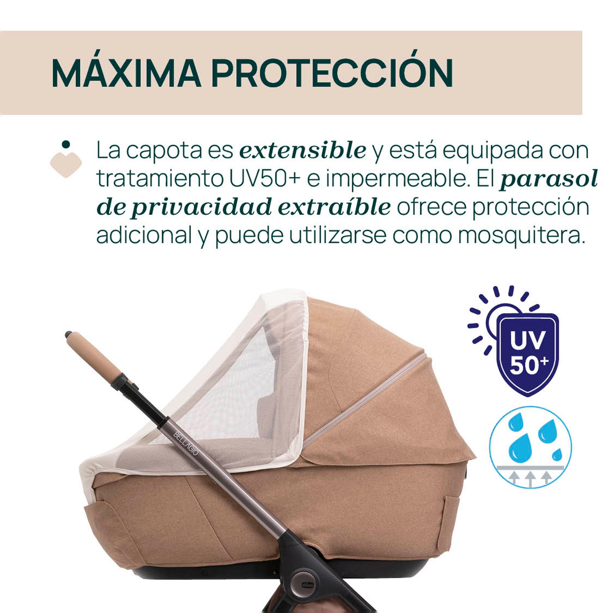 Capazo Chicco Gran Comfort Carrycot - Caramelo Caramelo-4