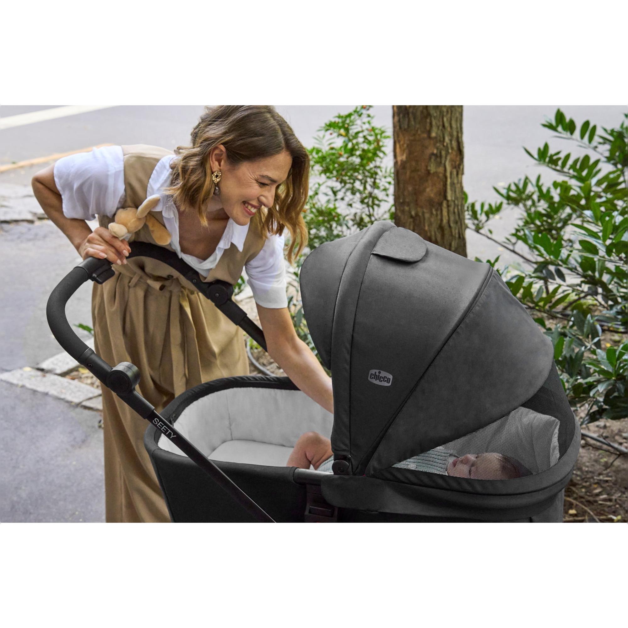 Capazo Chicco Seety - Negro Negro-7