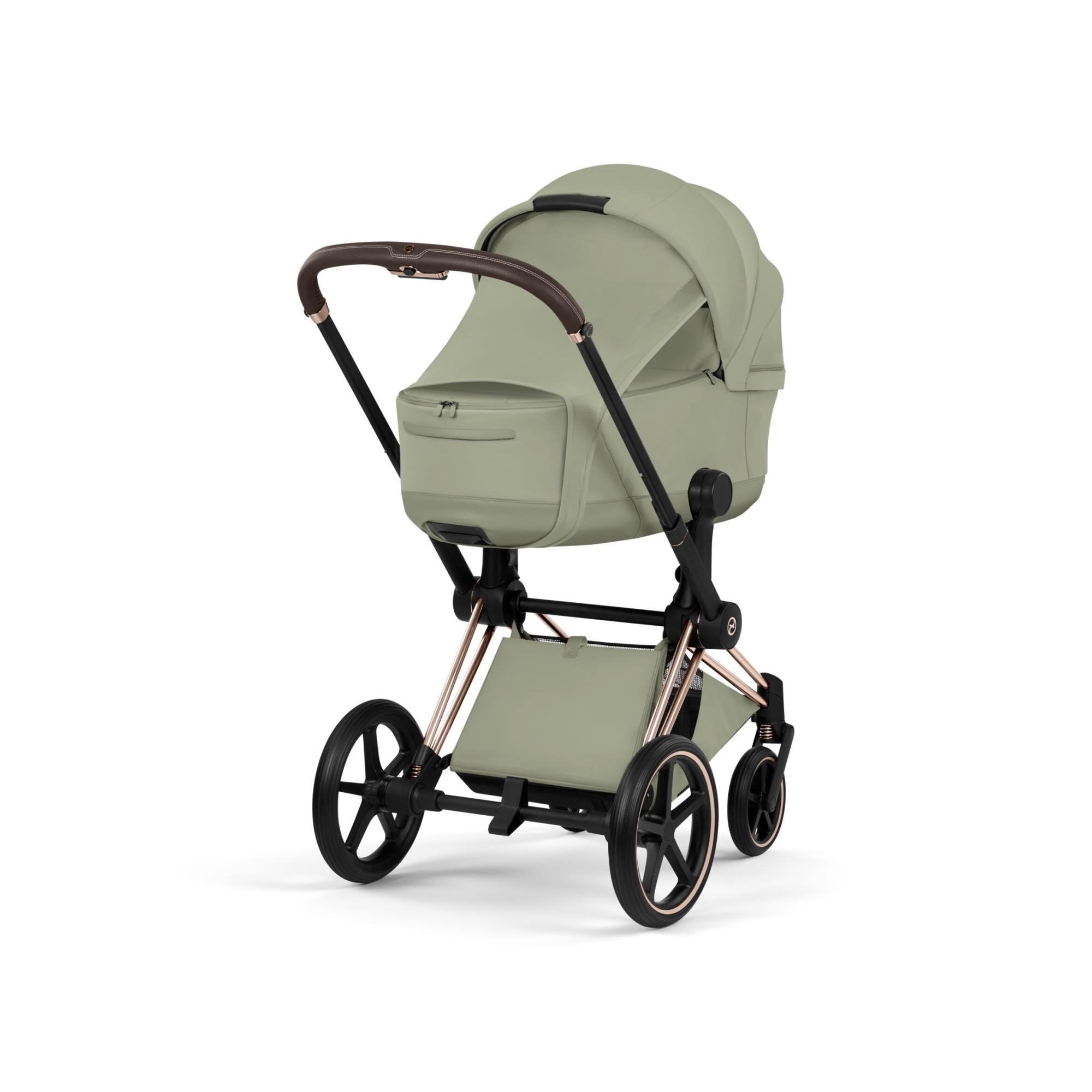 Capazo plegable CYBEX PRIAM Fold Lux Style - Beige Verde Mint-8