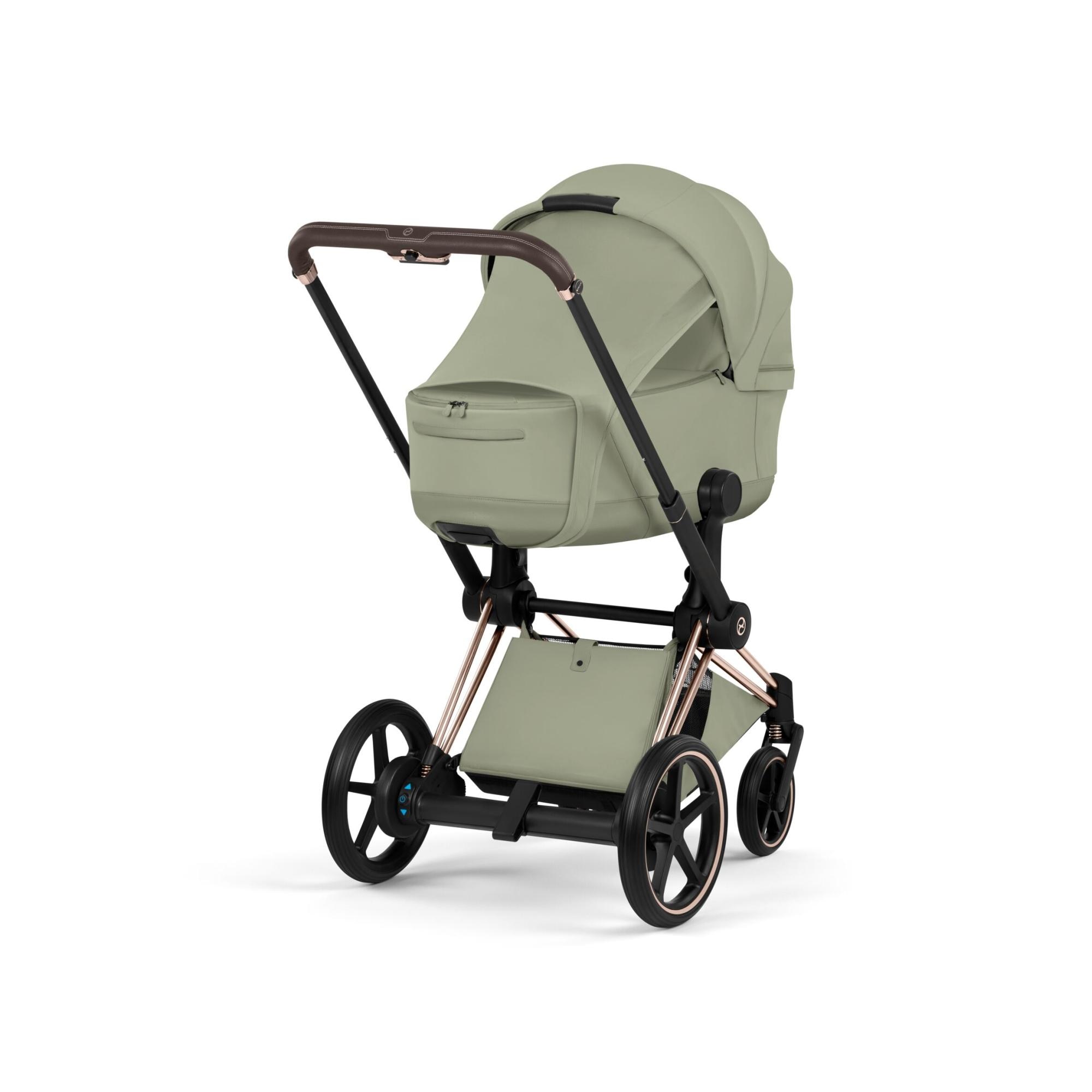 Capazo plegable CYBEX PRIAM Fold Lux Style - Beige Verde Mint-10