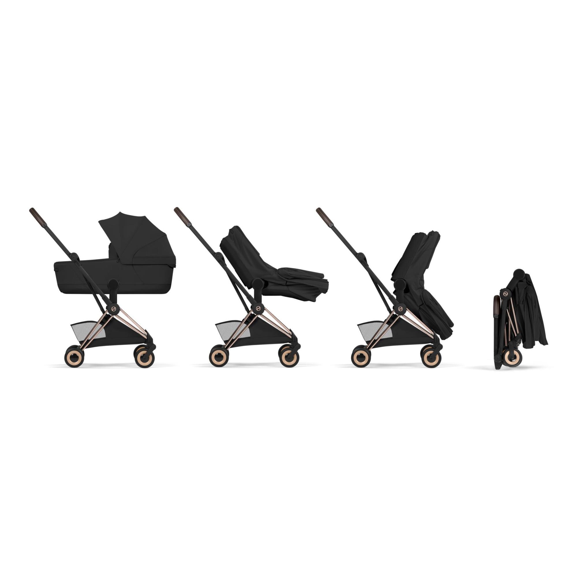 Capazo plegable CYBEX MIOS / COŸA Fold Lux Style - Verde Mint Verde Mint-11