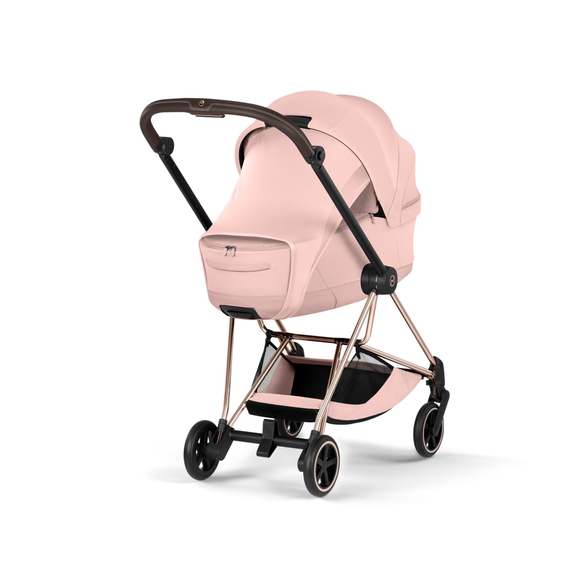 Capazo plegable CYBEX MIOS / COŸA Fold Lux Style - Rosa pálido Rosa pálido-7