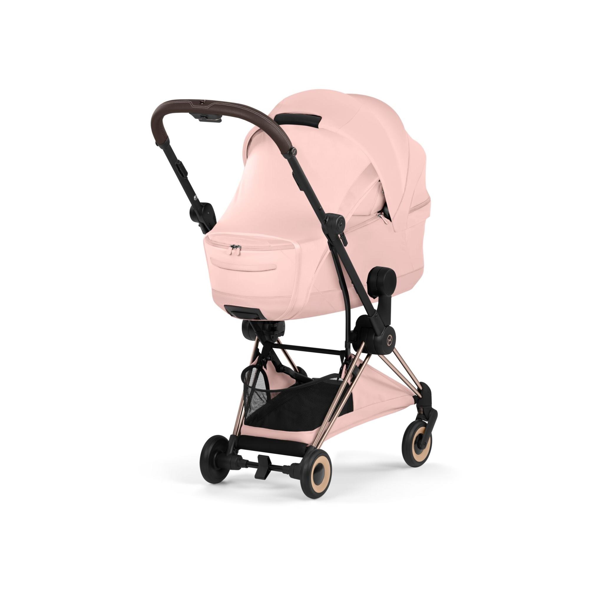 Capazo plegable CYBEX MIOS / COŸA Fold Lux Style - Rosa pálido Rosa pálido-9