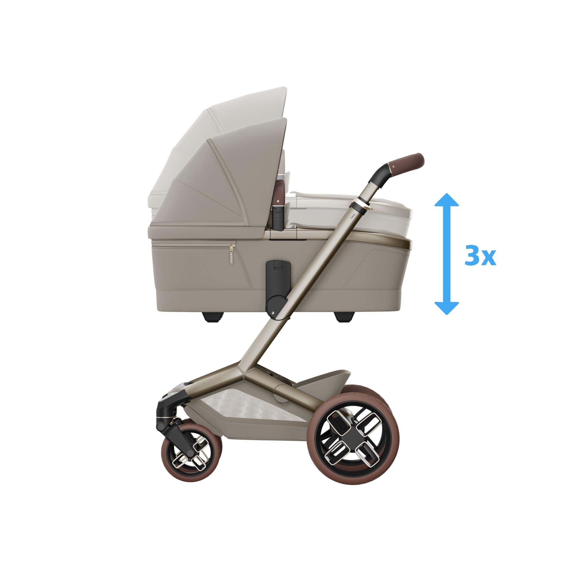 Capazo Maxi-Cosi Fame , 0-9Kg, 0-6meses - Piedra Piedra-7