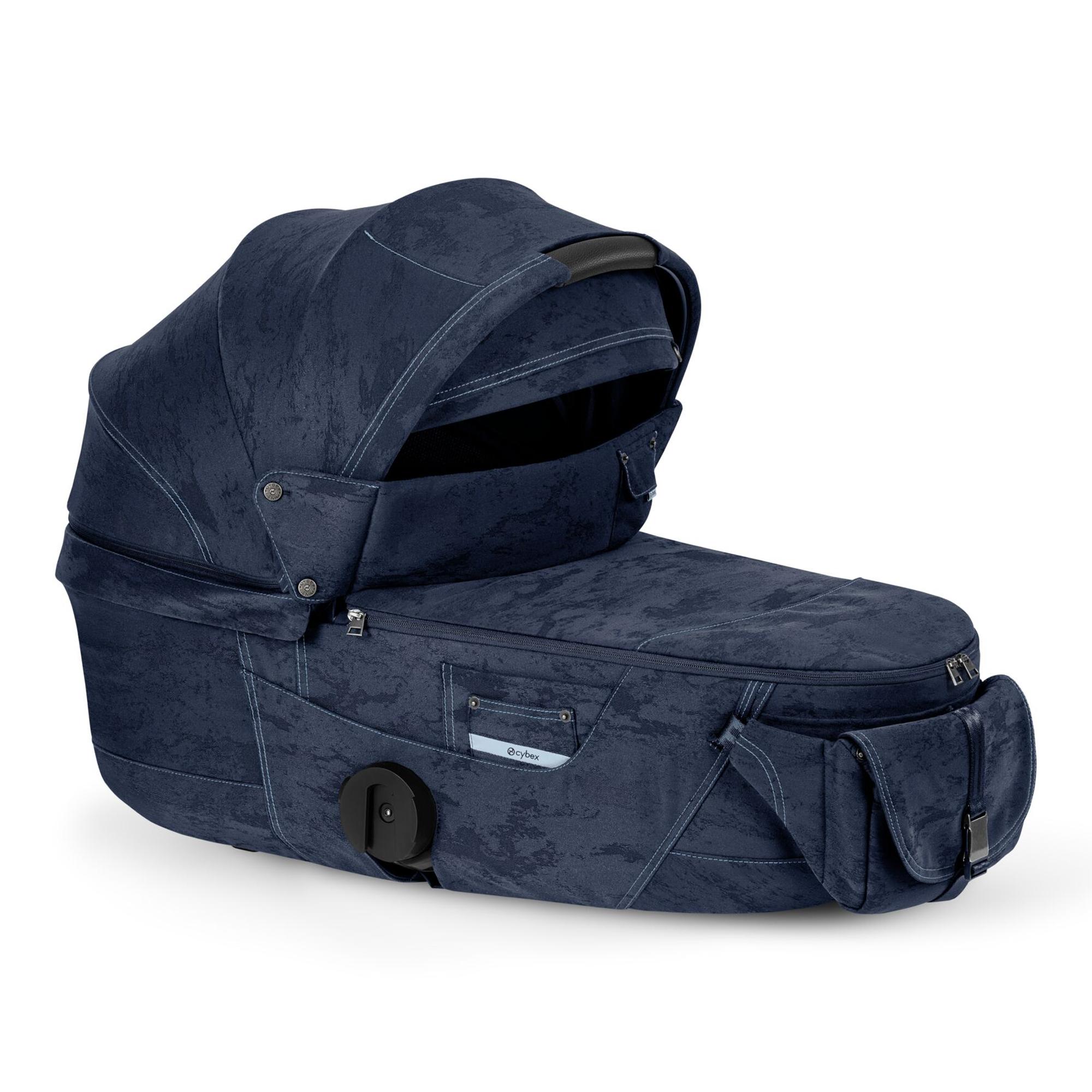 Capazo plegable CYBEX MIOS / COŸA Fold Lux Rebellious Luxury - Denim Denim-1
