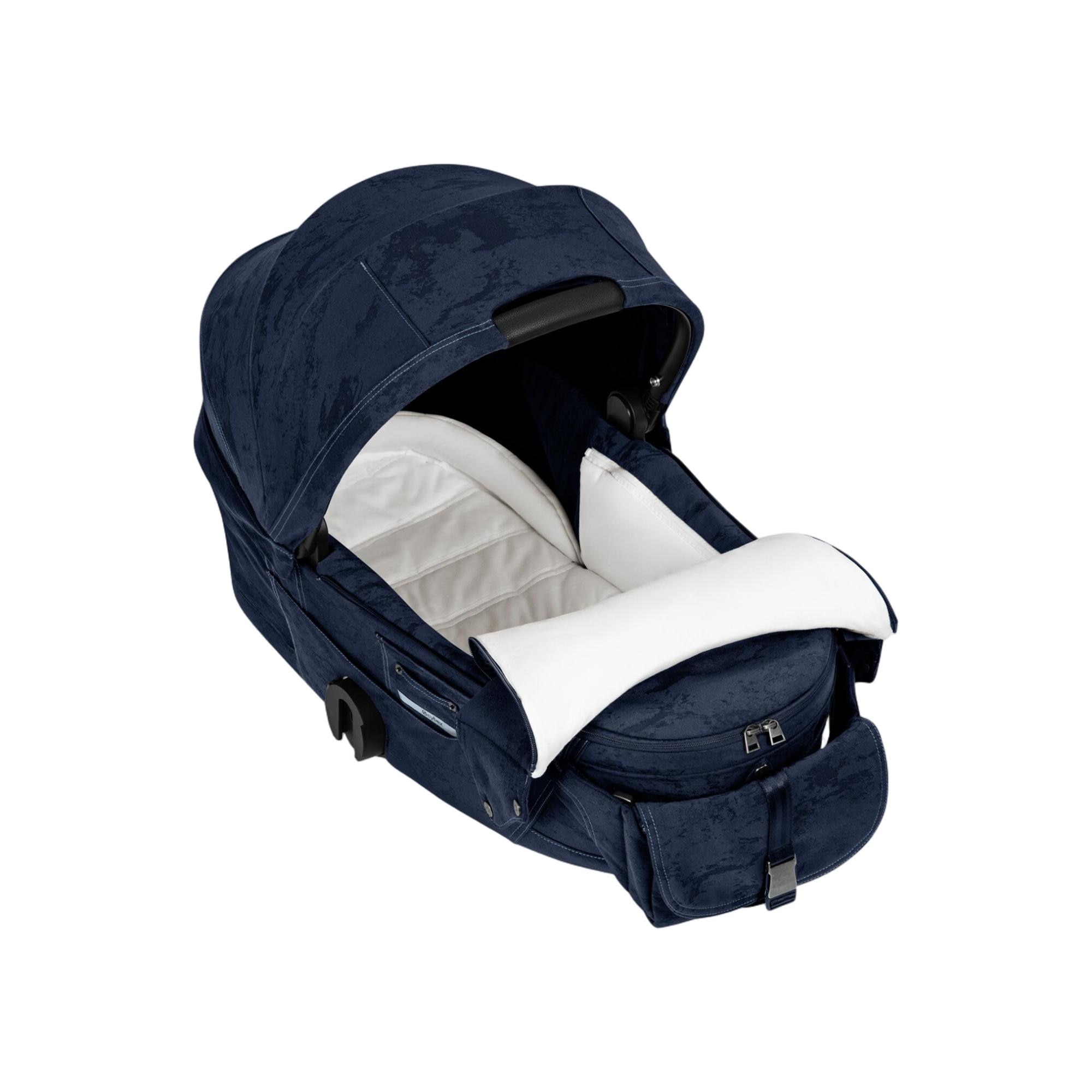Capazo plegable CYBEX MIOS / COŸA Fold Lux Rebellious Luxury - Denim Denim-4