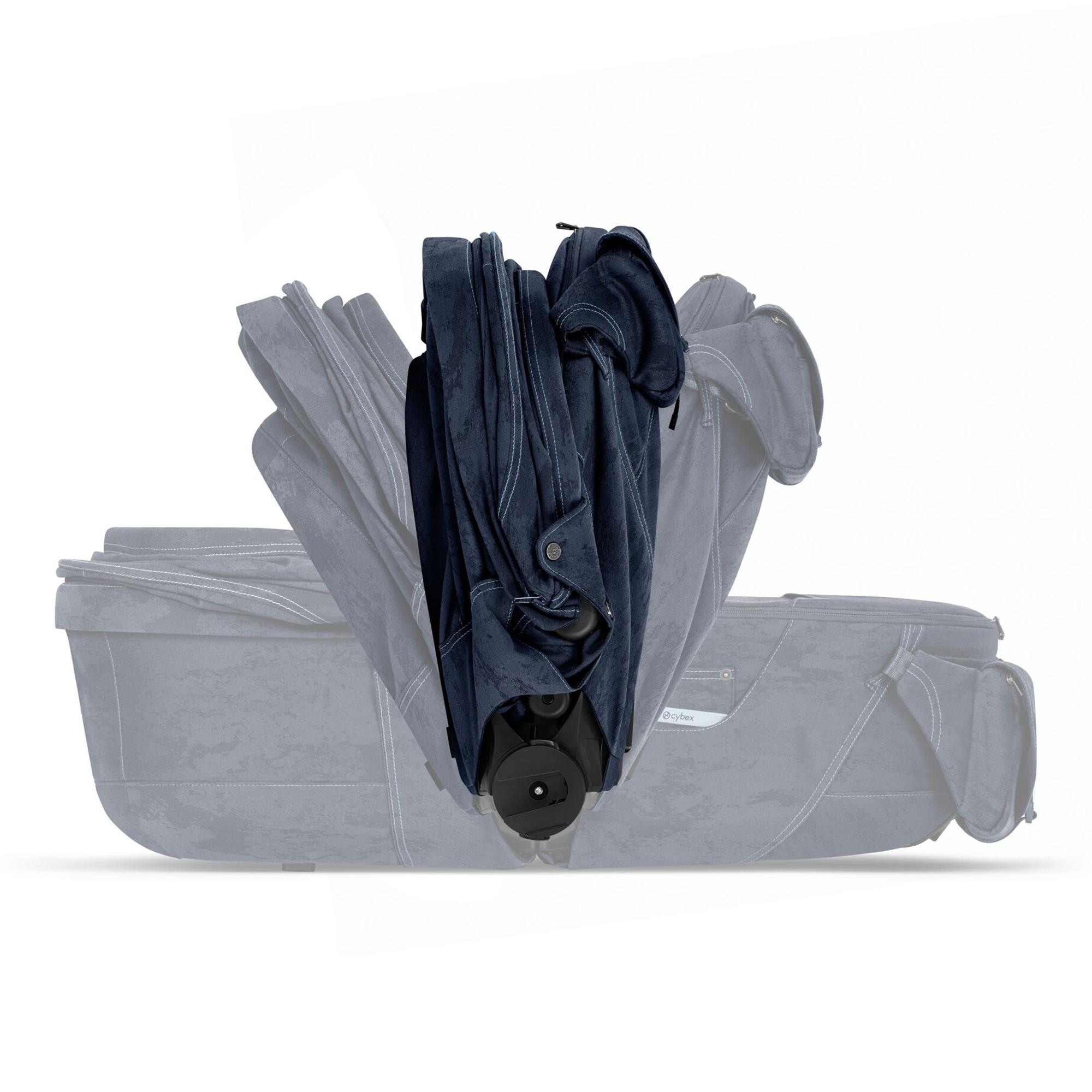 Capazo plegable CYBEX MIOS / COŸA Fold Lux Rebellious Luxury - Denim Denim-8