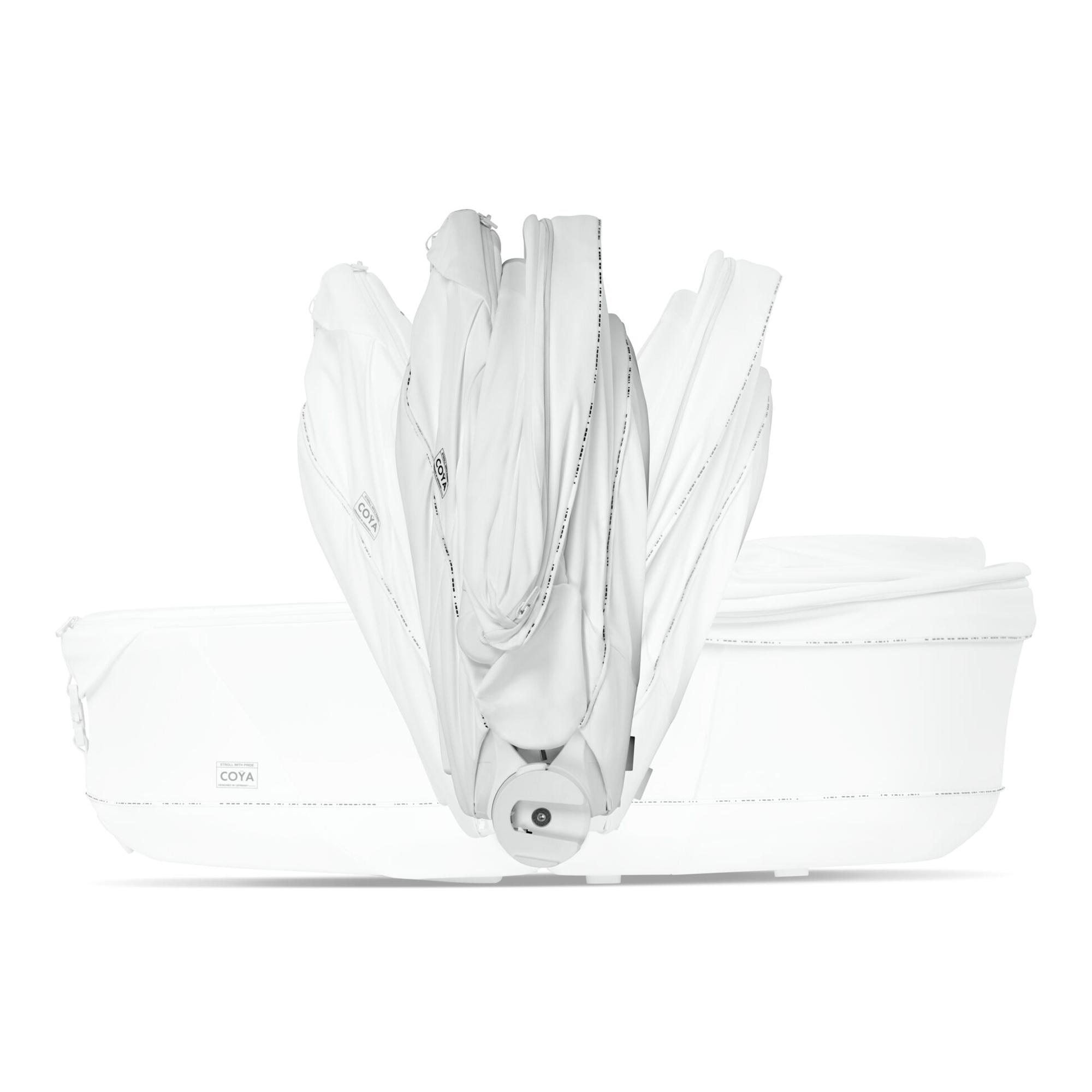 Capazo plegable CYBEX MIOS / COŸA Fold Lux Urban Mobility White - Blanco Blanco-6
