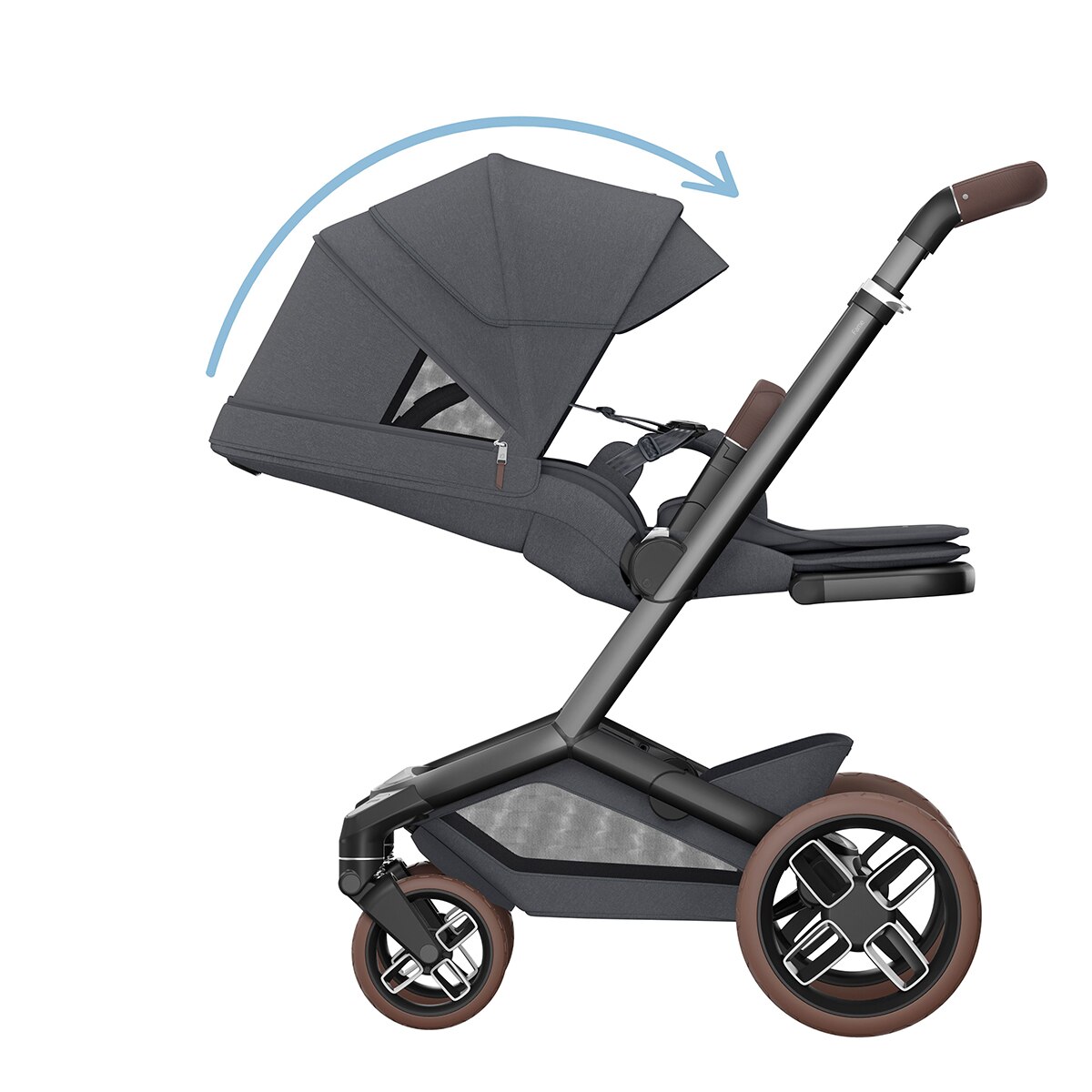 Carro de bebé Maxi-Cosi Fame, 0-22Kg, 0-4años Gris oscuro-10