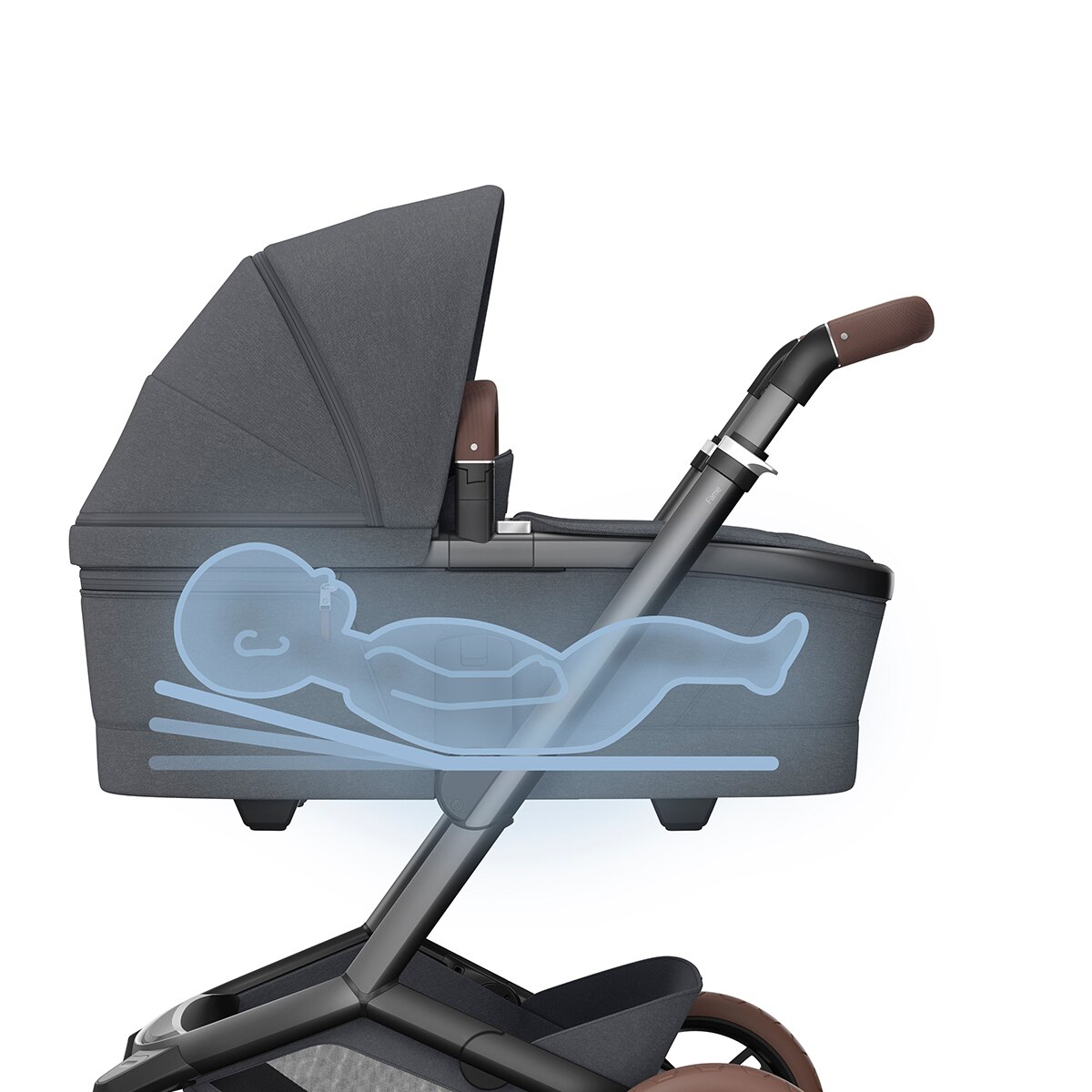 Carro de bebé Maxi-Cosi Fame, 0-22Kg, 0-4años Gris oscuro-15
