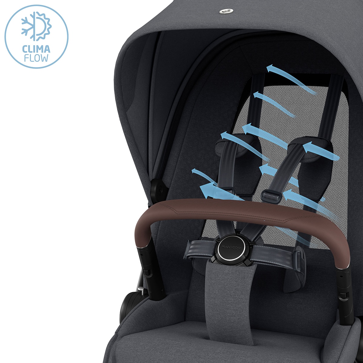 Carro de bebé Maxi-Cosi Fame, 0-22Kg, 0-4años Gris oscuro-19