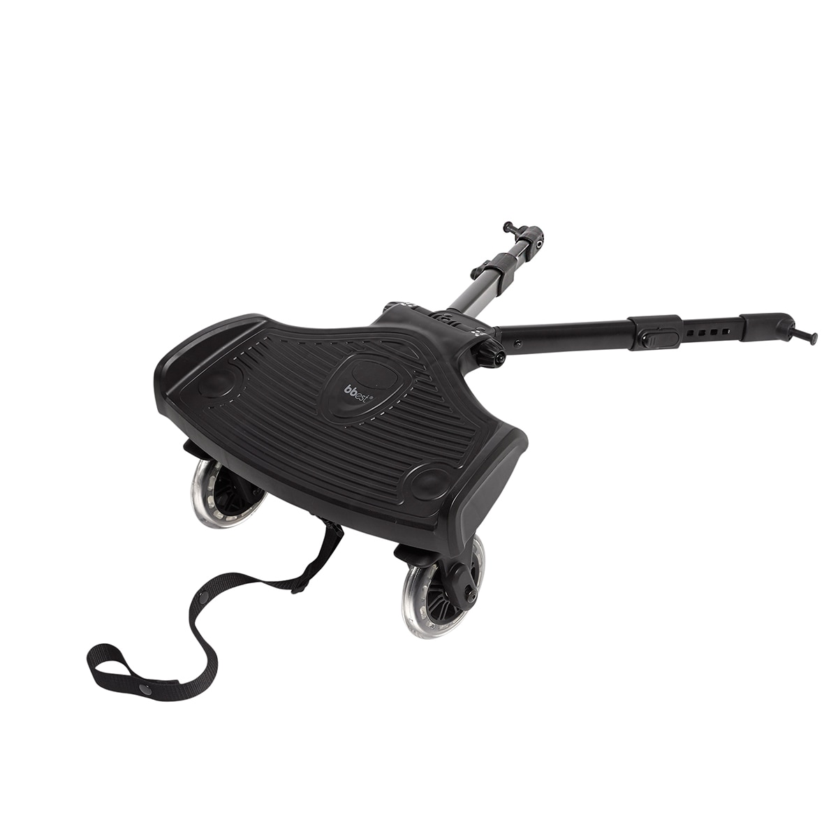 Trotinete universal com assento para carrinho de passeio preta Preto-3