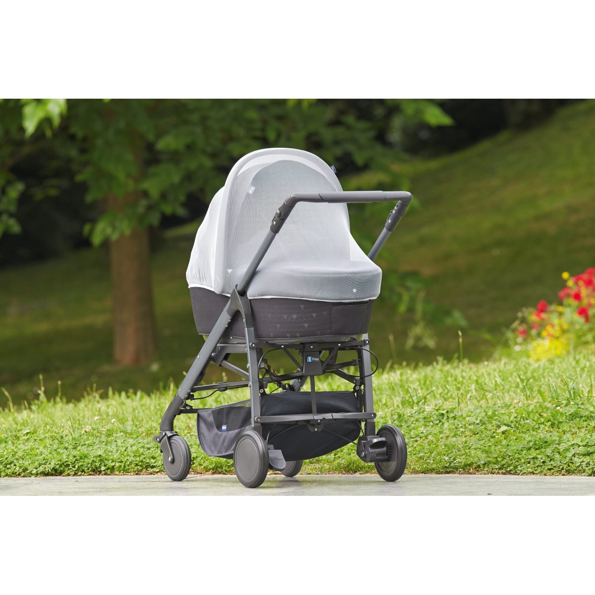 Mosquitera universal Chicco para Capazo transparente Cristal Cristal-2