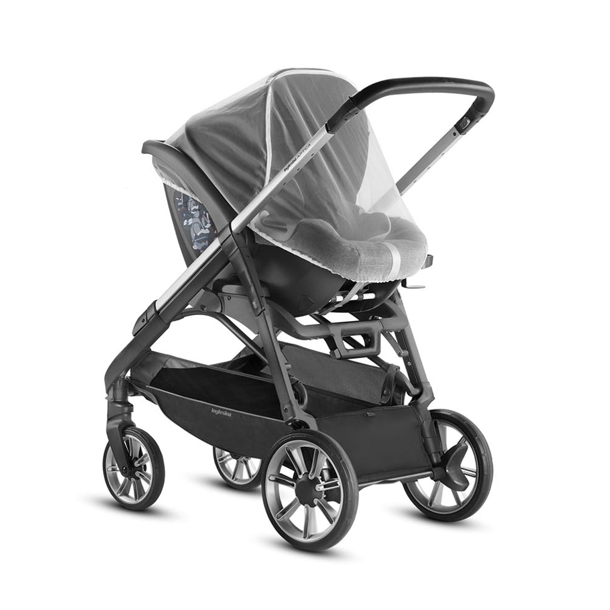 Mosquitera Inglesina para Silla de auto Grupo 0 Cab/Darwin - Blanco Blanco-1