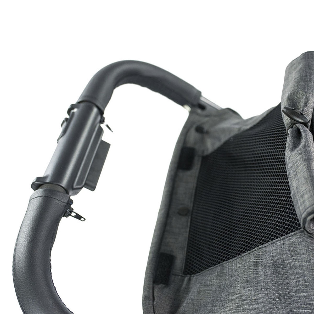 Capa Deluxe Polipele Ventt para Guiador e Asa de Carrinho de Passeio - Preto Preto-2