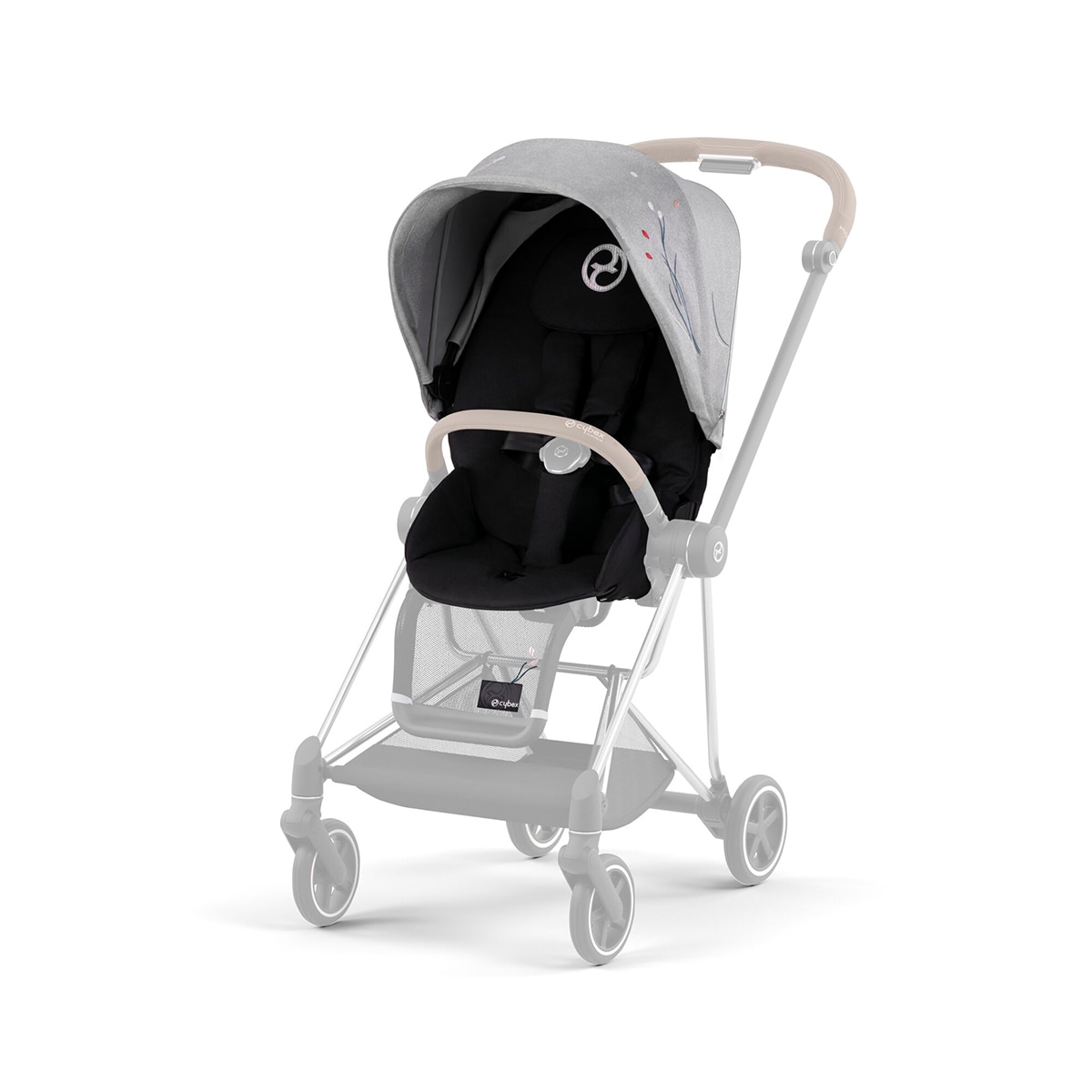 Tecidos para Assento Mios Seat Pack Koi Cinzento-1